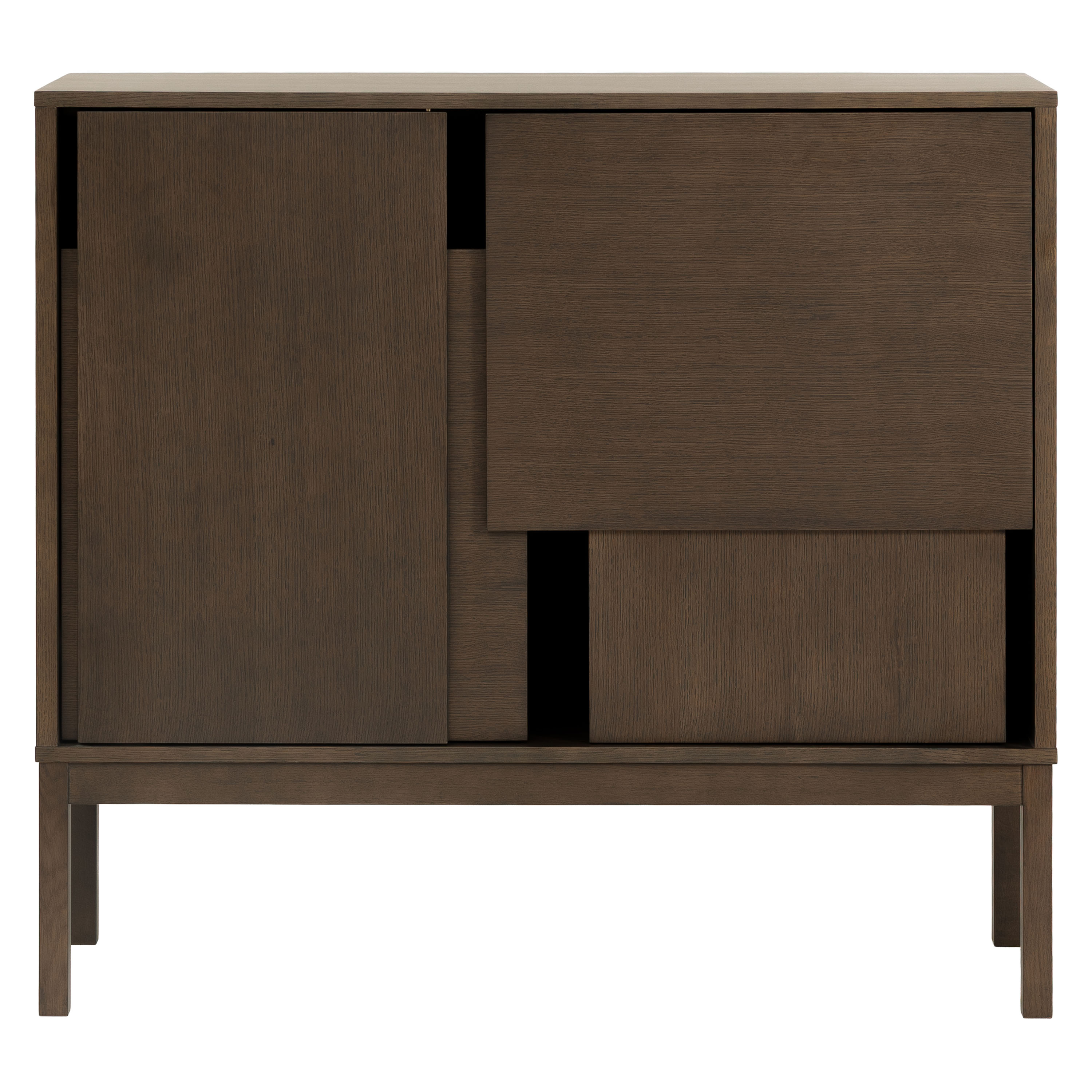Design House Stockholm Layer Sideboard Dark Oak 110x120