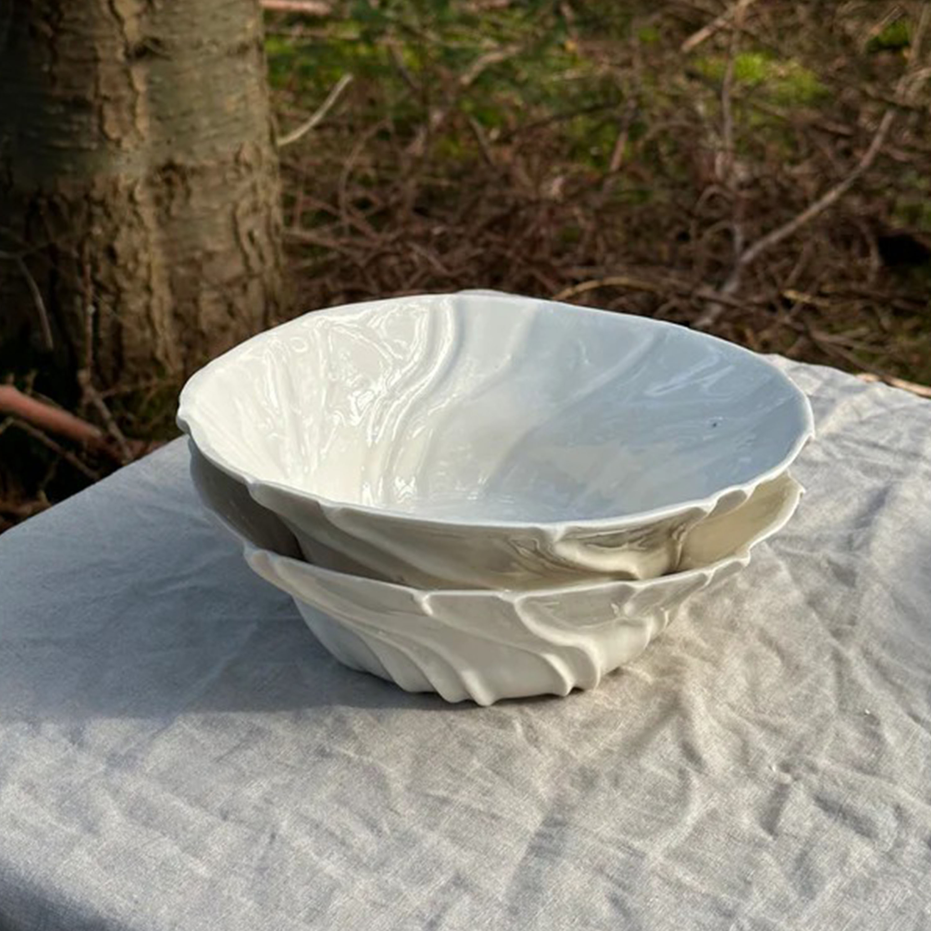 Atelier Marée The Tides -kulho valkoinen Ø20