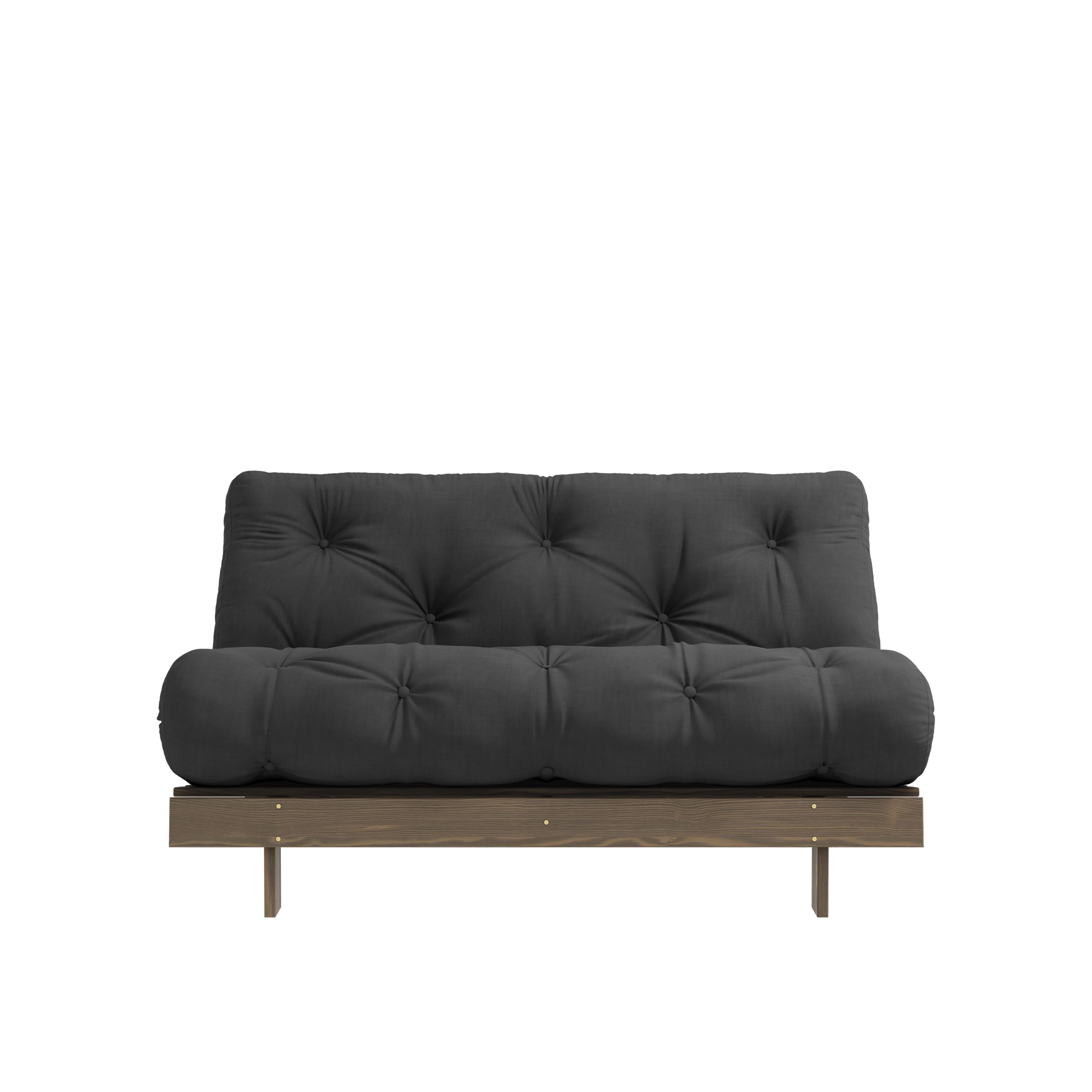 Karup Design Roots Sofa Bed Brown/Dark Grey 140cm
