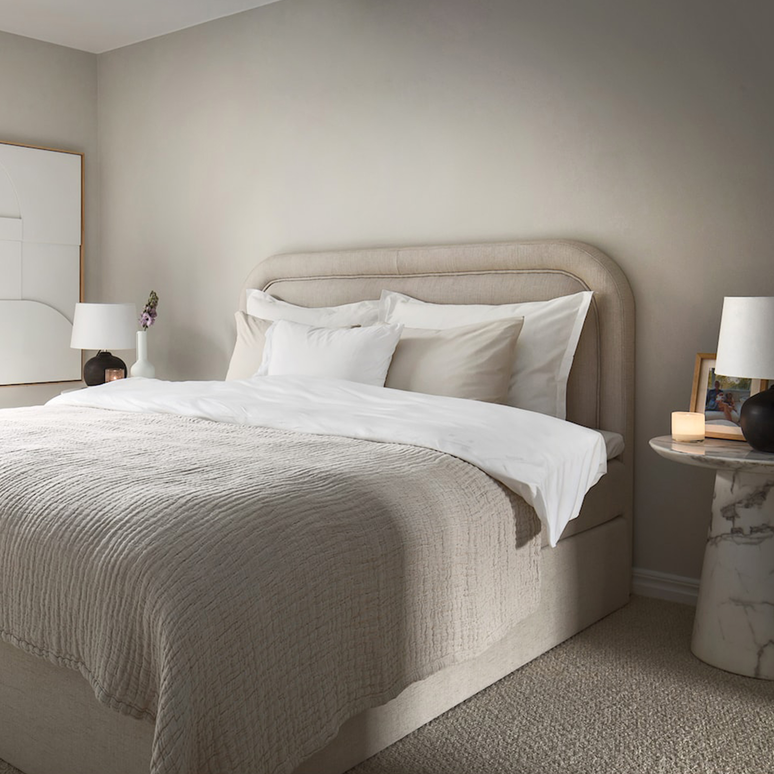 Sleepo Collection Celine Sänggavel Natur 160cm