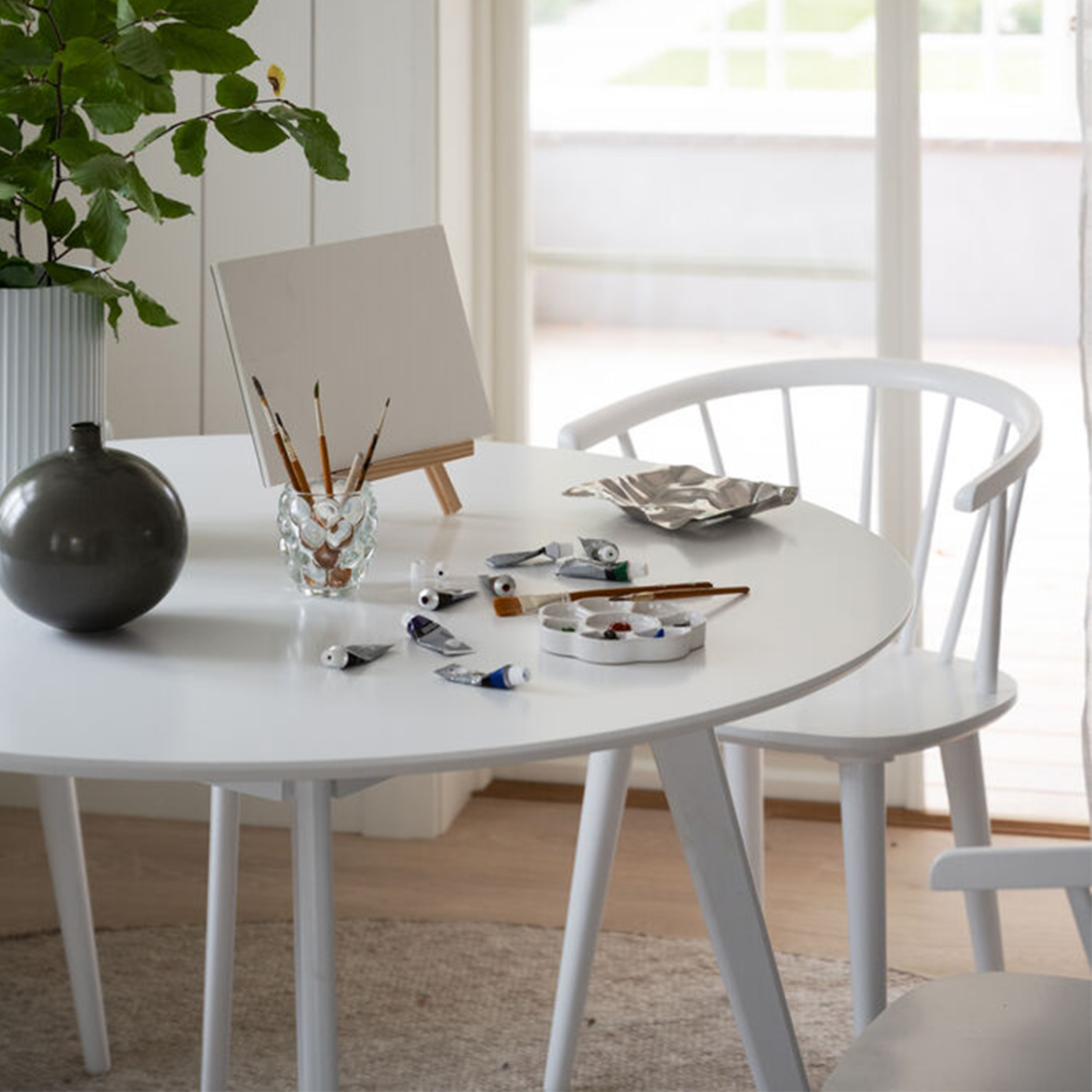 Rowico Home Carmen Matstol Vit