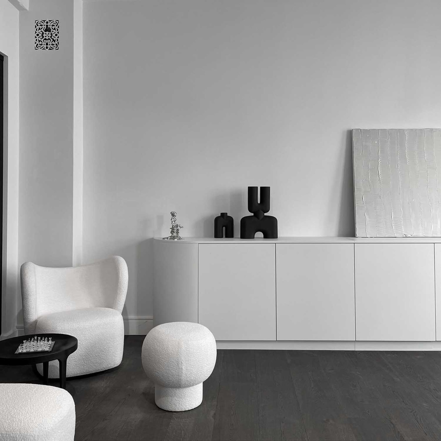 101 Copenhagen Cobra Tall Vase Svart Mini