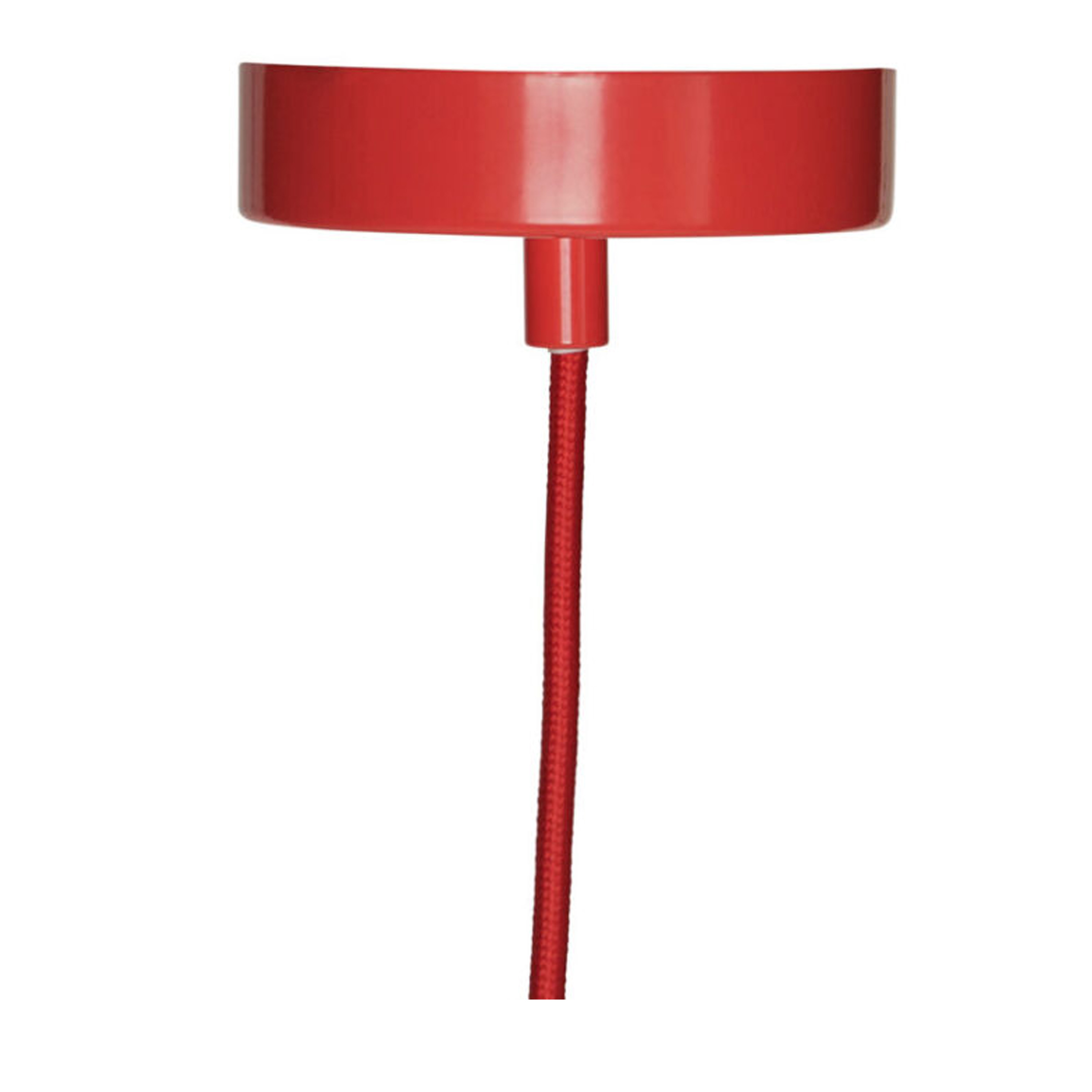 Hübsch Chand Trapeze Taklampa Natur/Röd