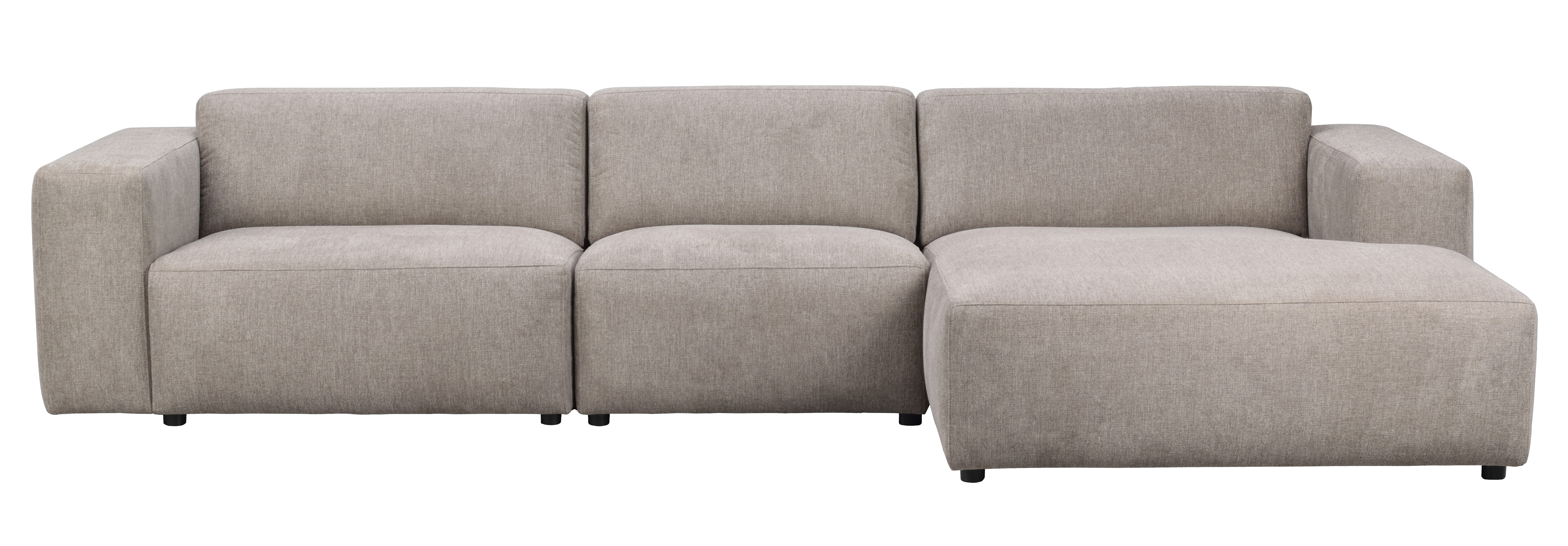 Rowico Home - Willard 4-Sitzer Sofa mit Recamiere rechts, Beige - Sofas