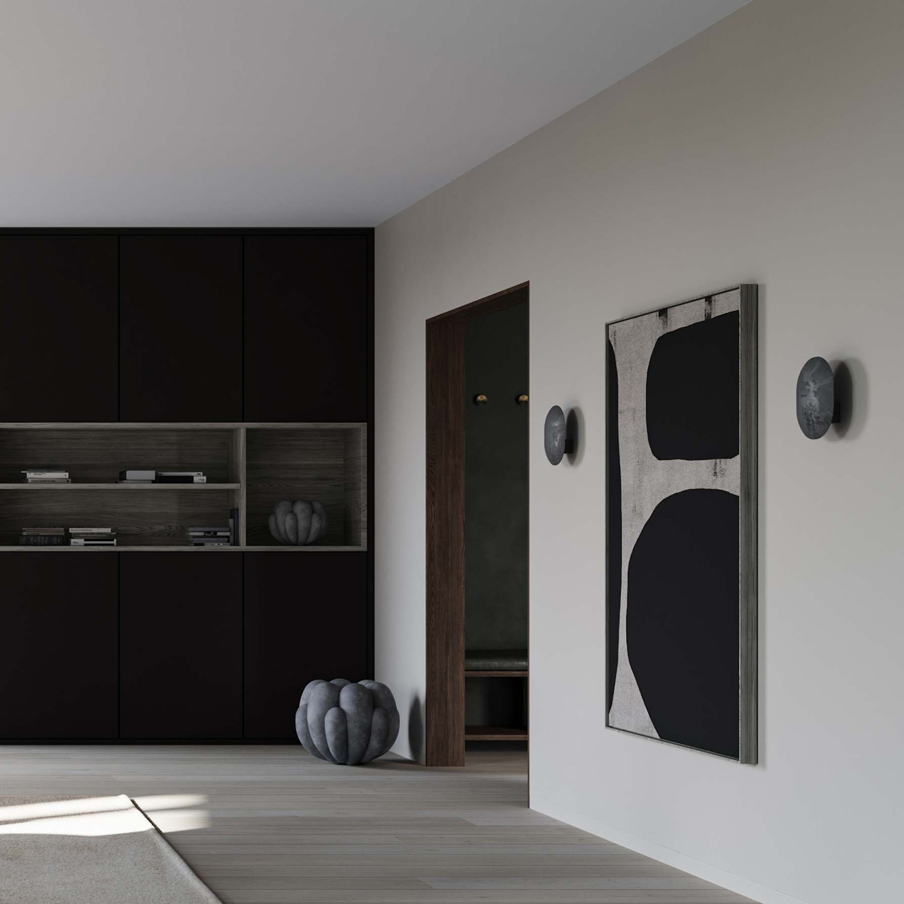 101 Copenhagen Clam Vegglampe Oksidert