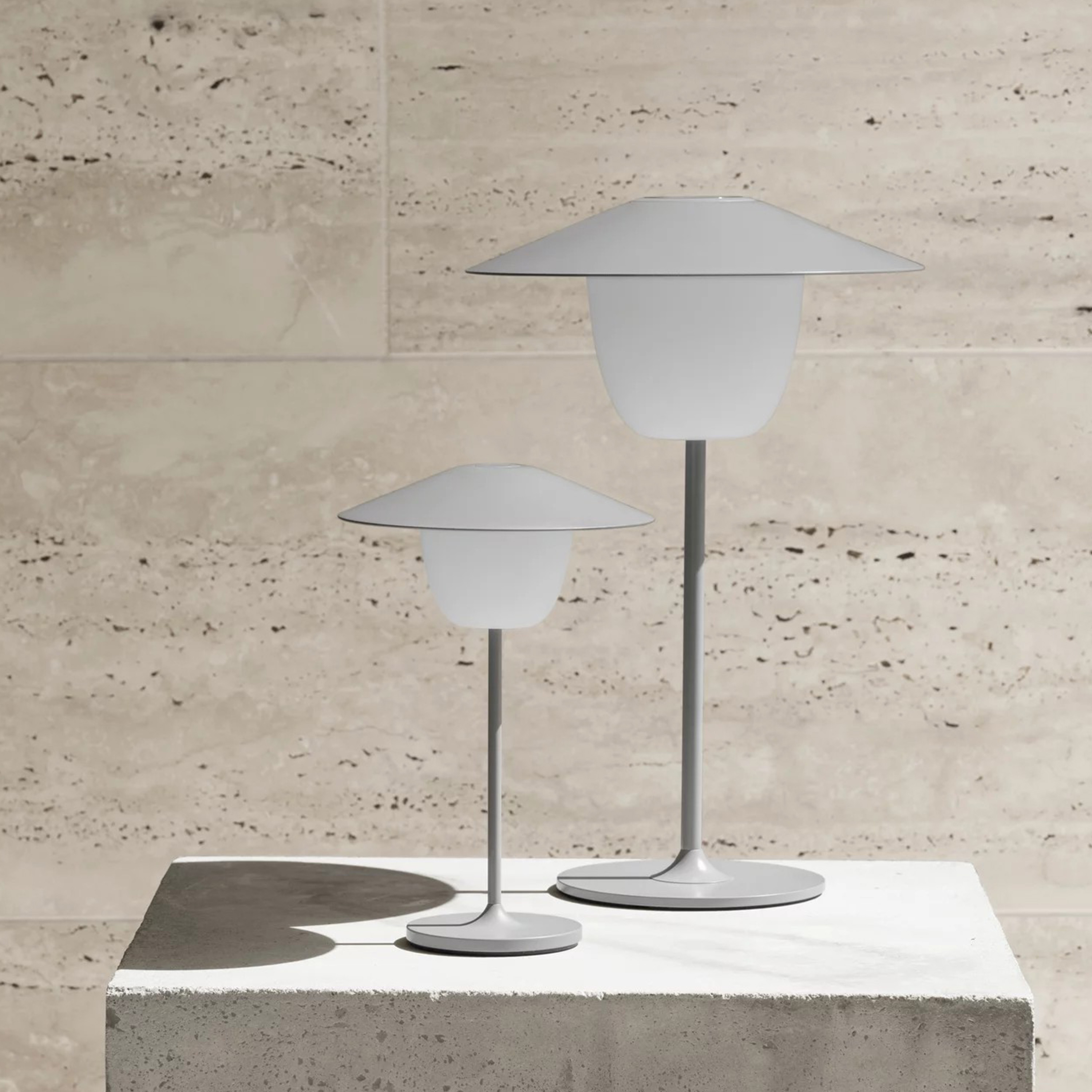 Blomus Ani Mini Portabel Bordlampe Satellite 21cm