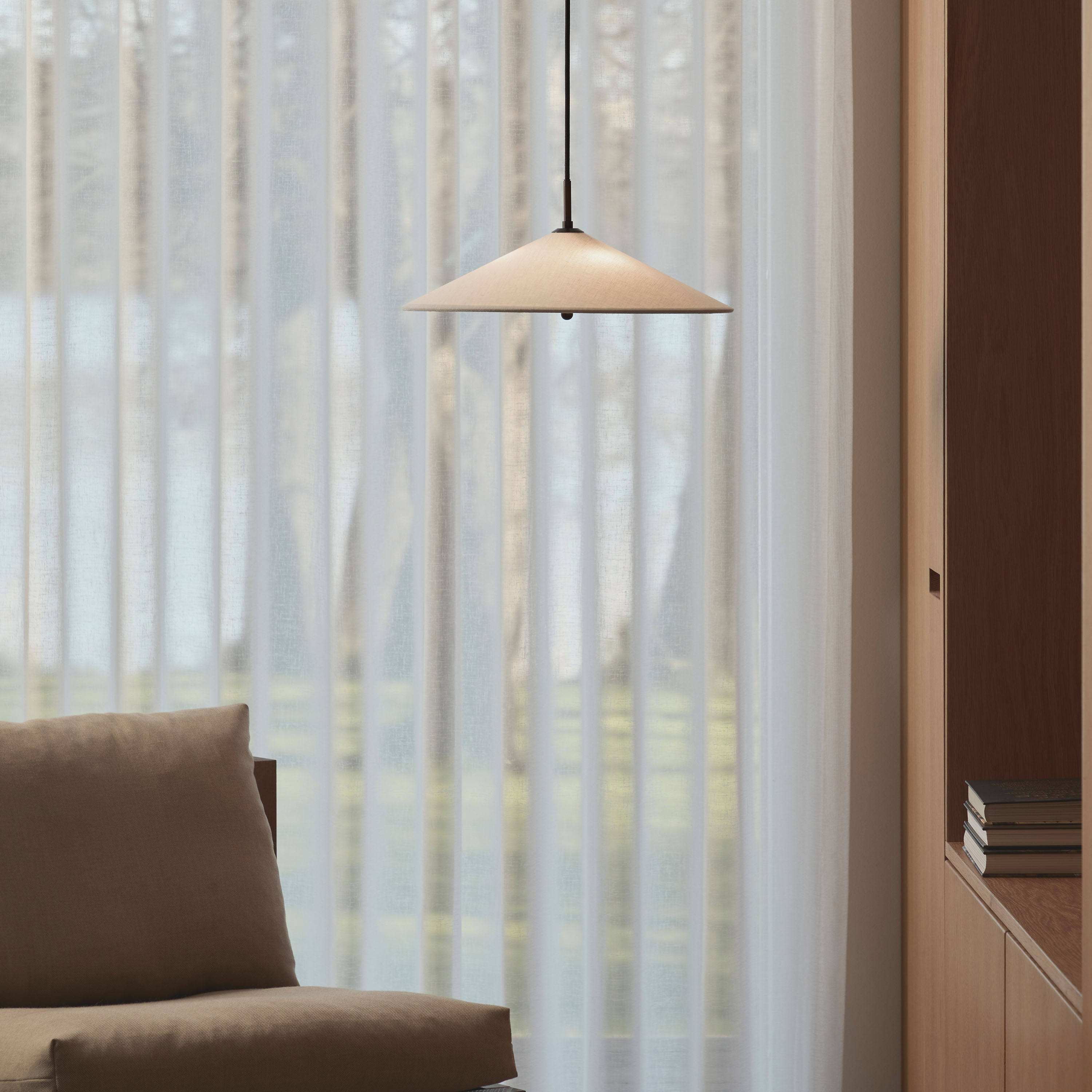 LYFA Futé 400 Taklampe Cream Ø40