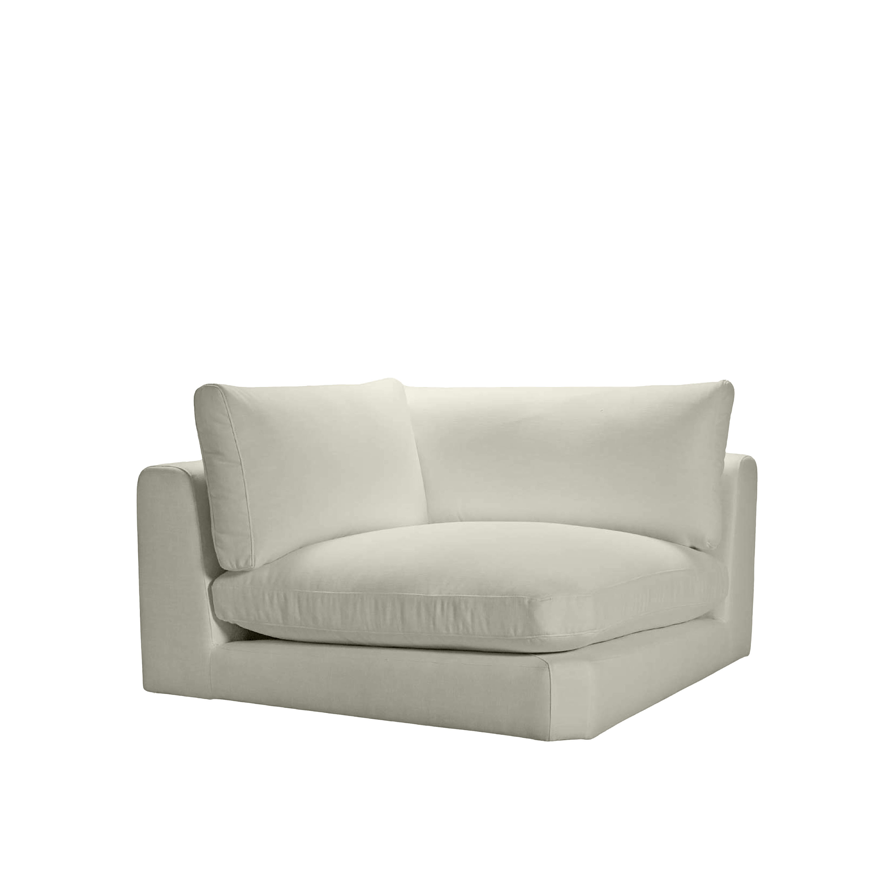 Capri hjørnemodul Beige 120x120