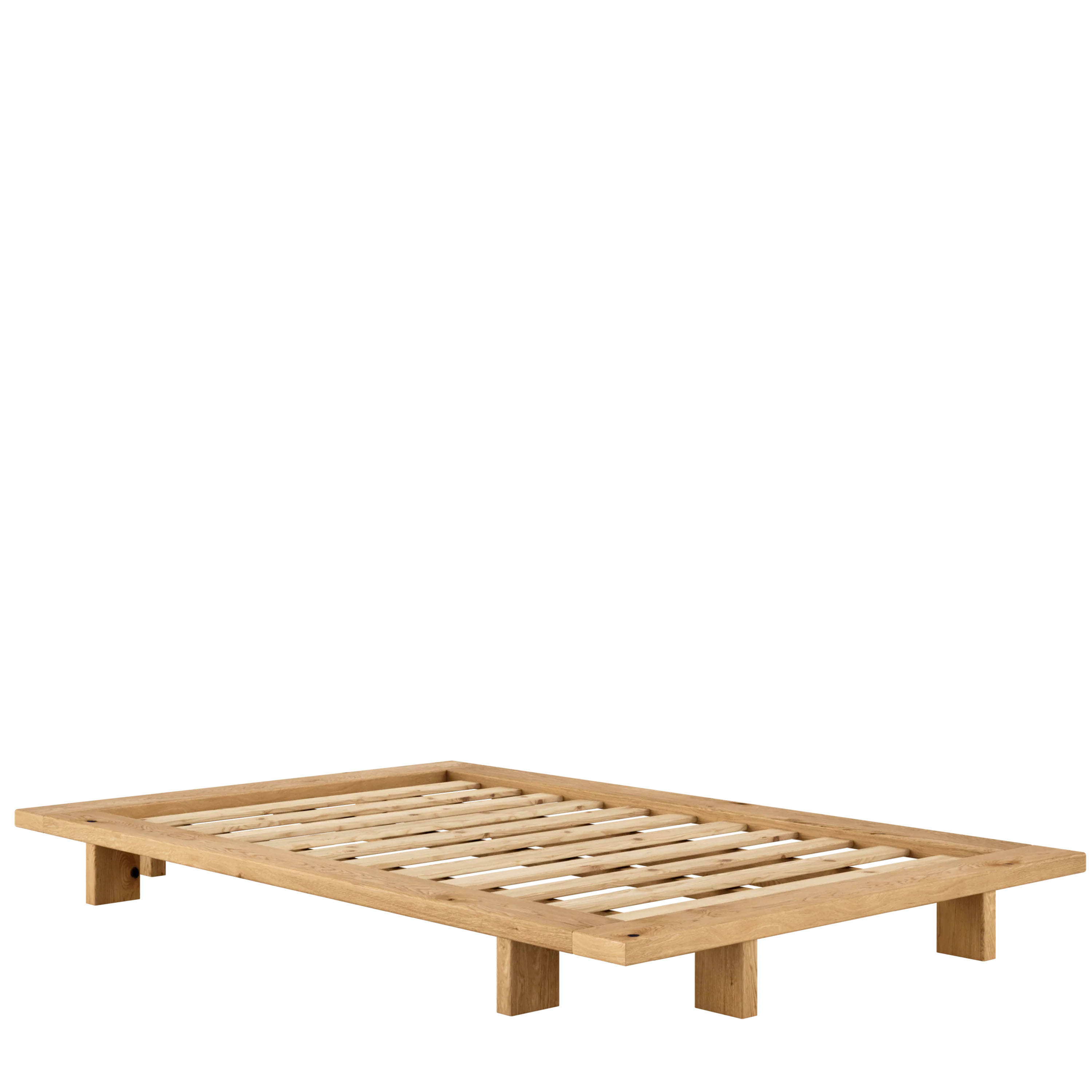 Japan Bettrahmen Eiche 120x200