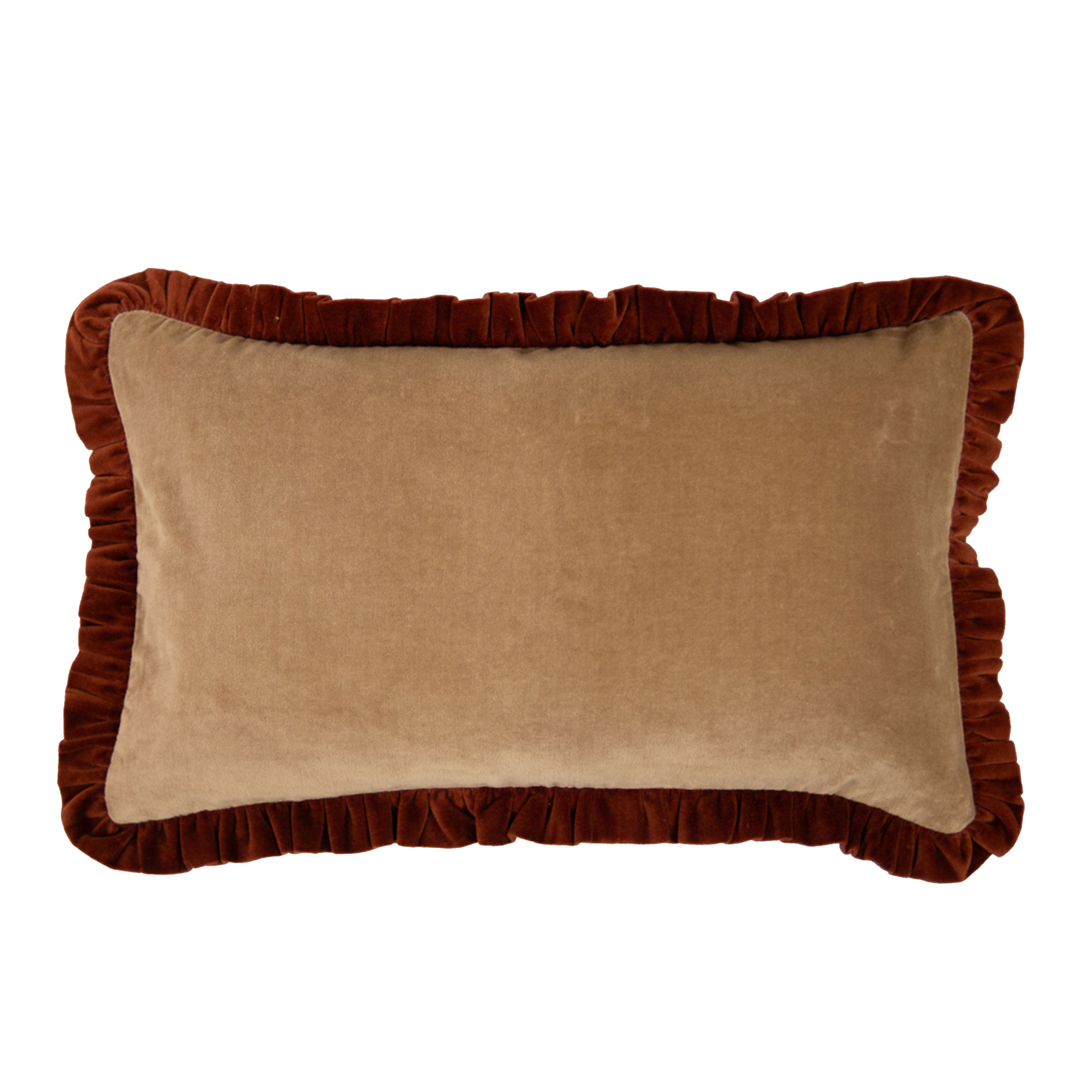 Olsson &amp; Jensen Doris Tyynynpäällinen Beige/Ruoste 30x50