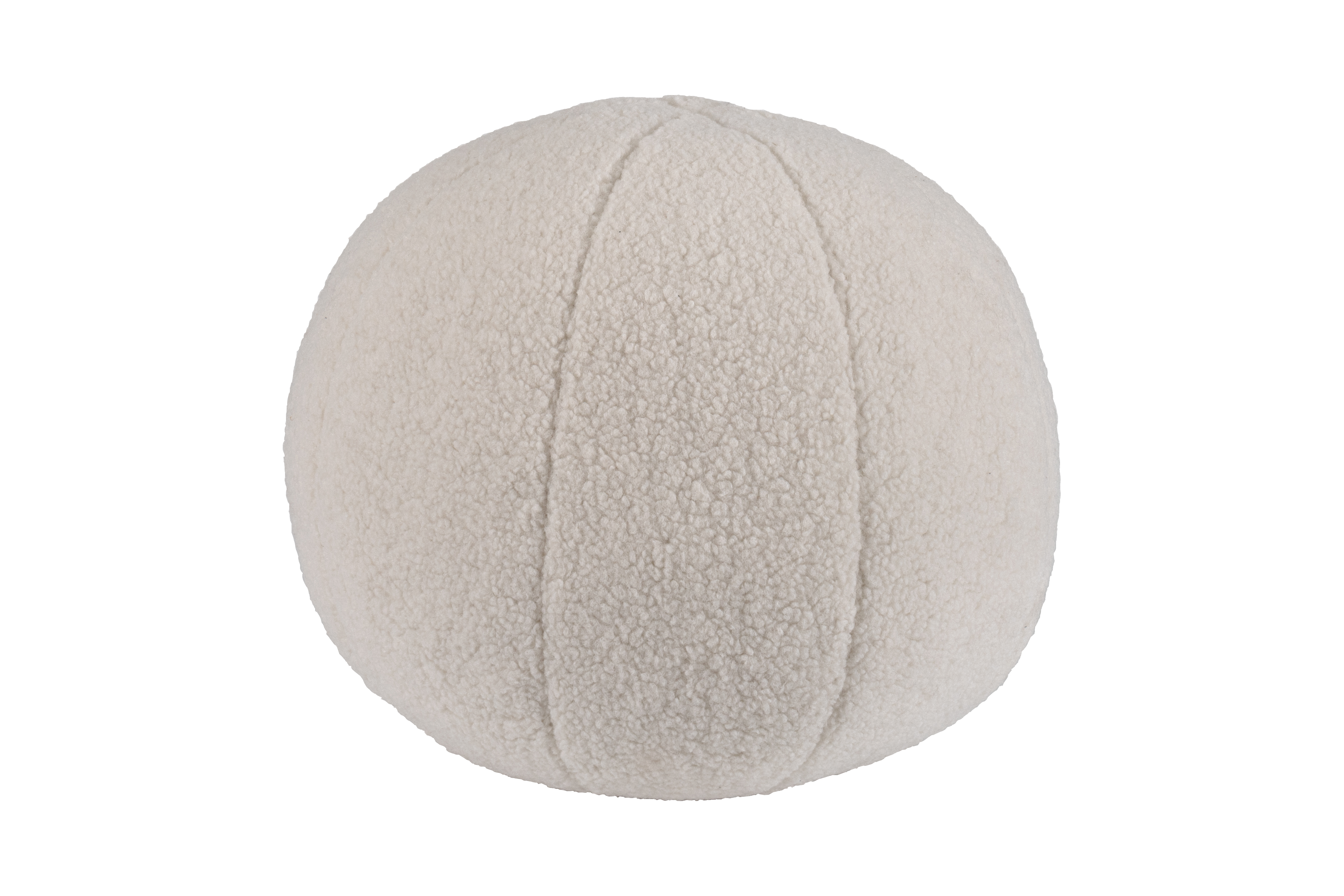 Sleepo Collection - Sphere Koristetyyny Creme Teddy Ø36 Valkoinen