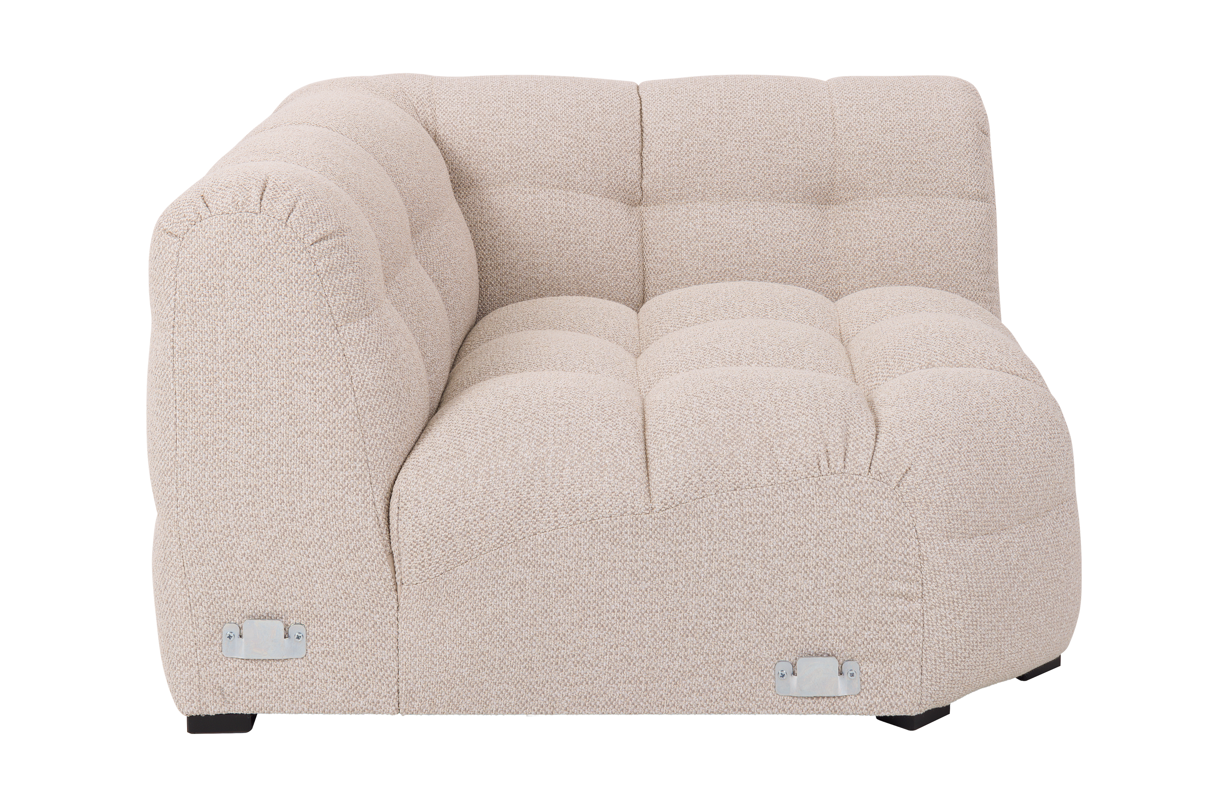 Sleepo Collection Billie Hörnmodul Beige Bouclé 120cm