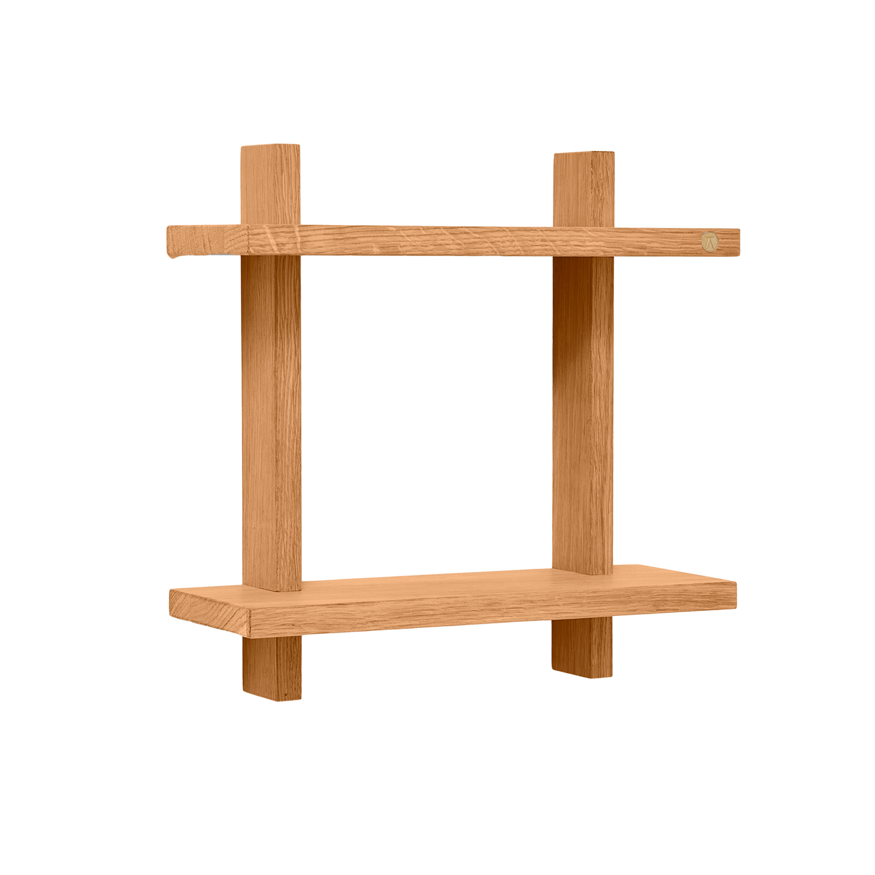 Treat Double Seinähylly Öljytty Tammi Small