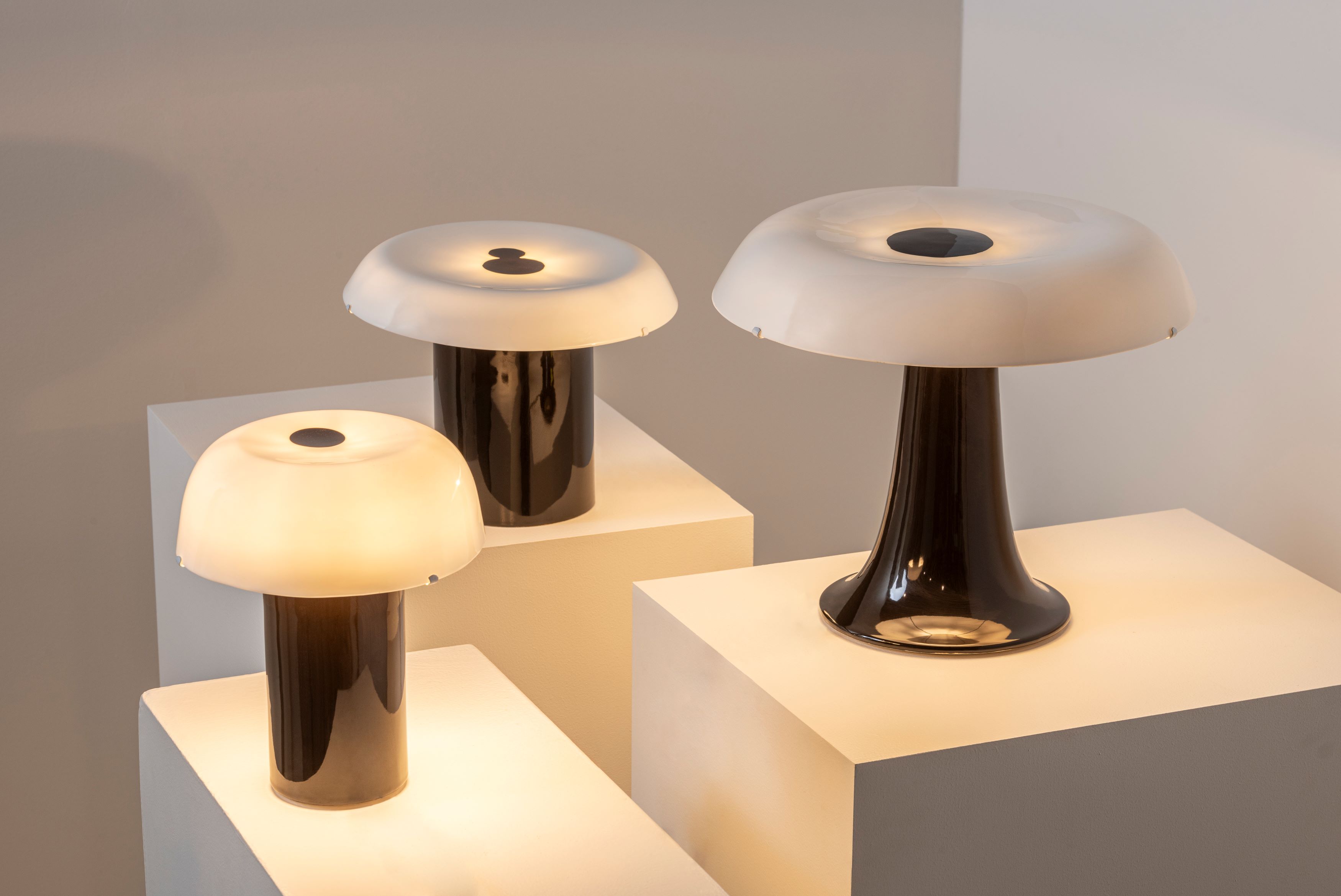 Serax Celine Tischlampe Weiß/Schwarz Nr. 1