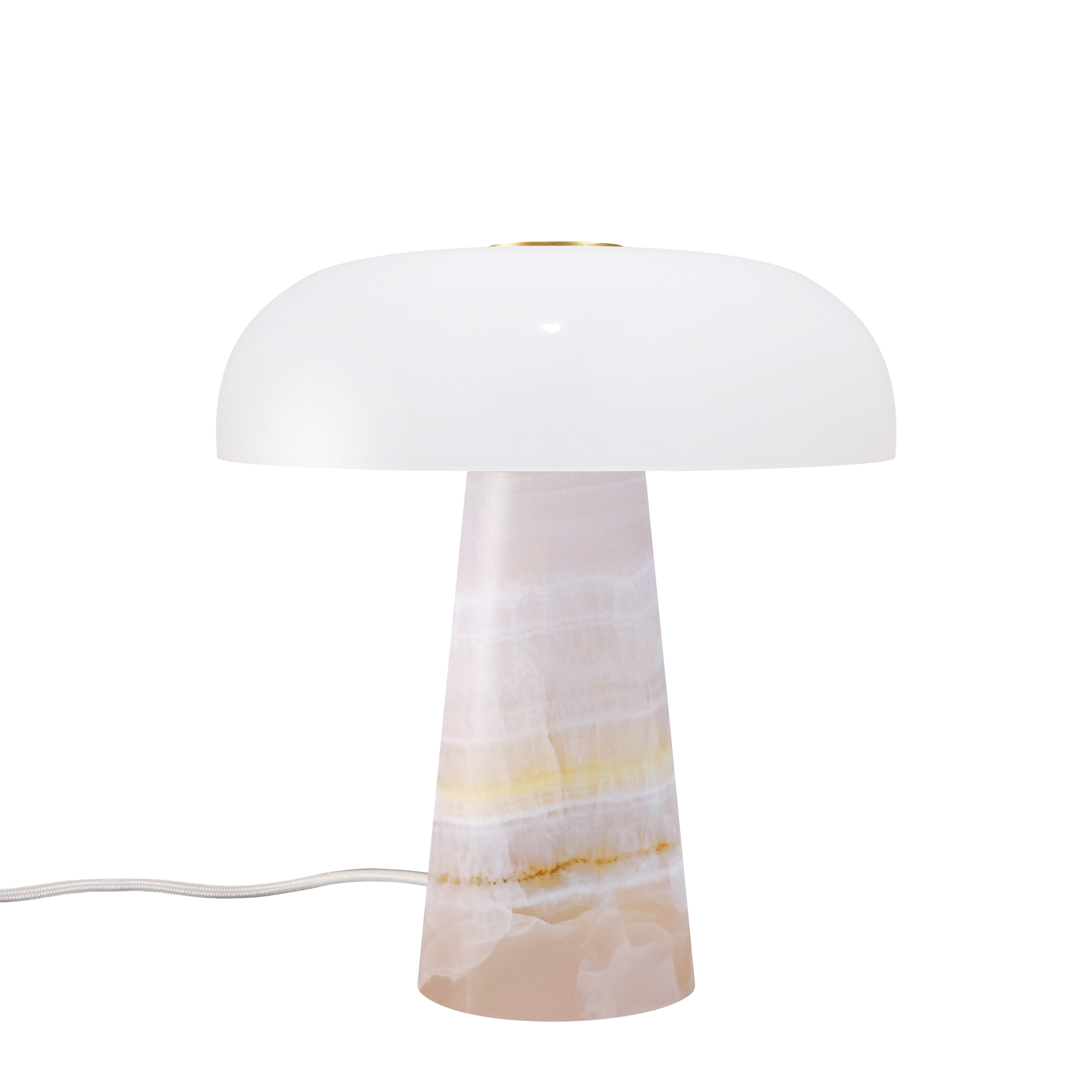 Glossy Mini Bordslampa Pink 24cm