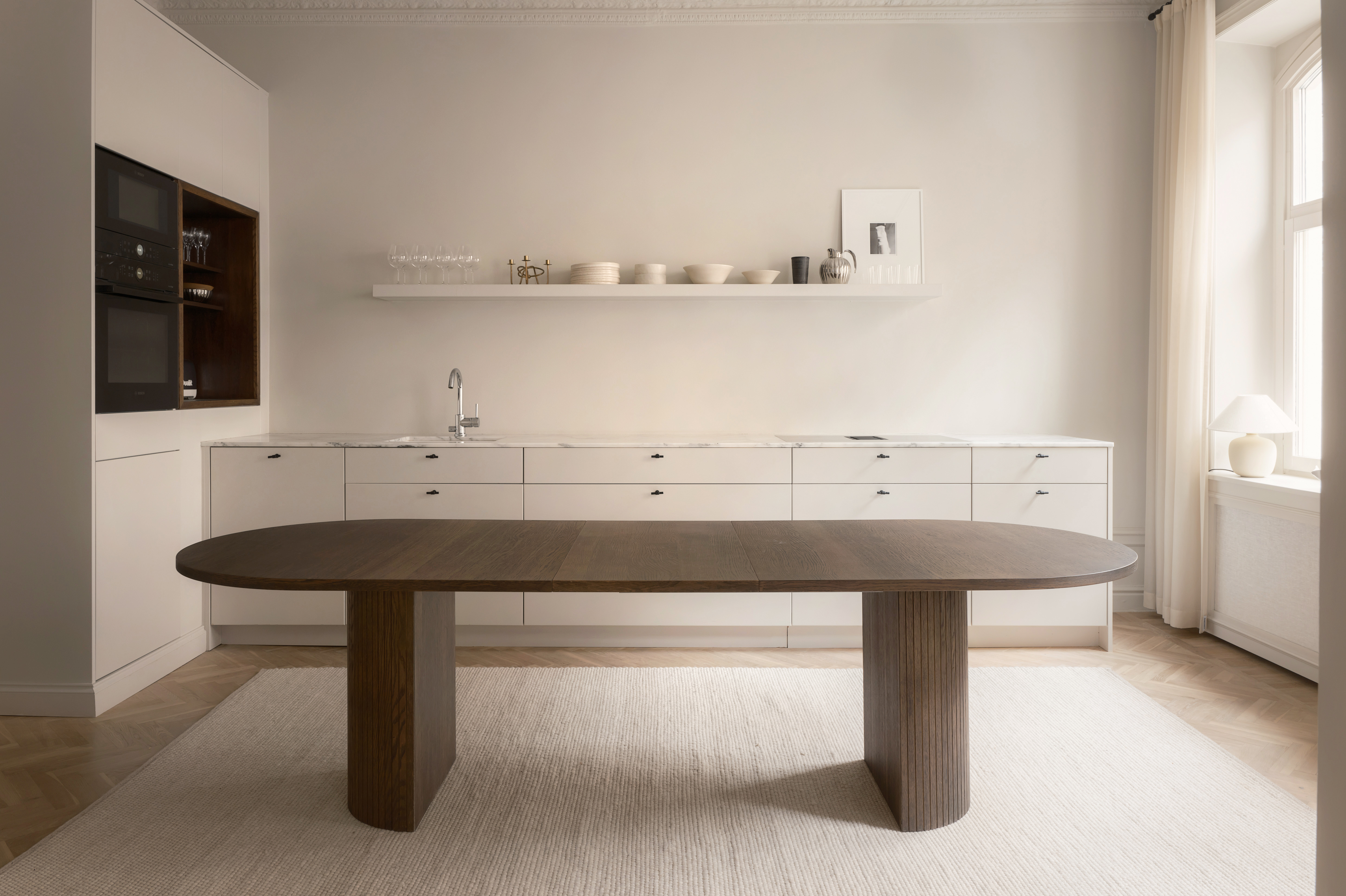 Sleepo Collection Bauer Matbord Brunbetsad 250+50+50