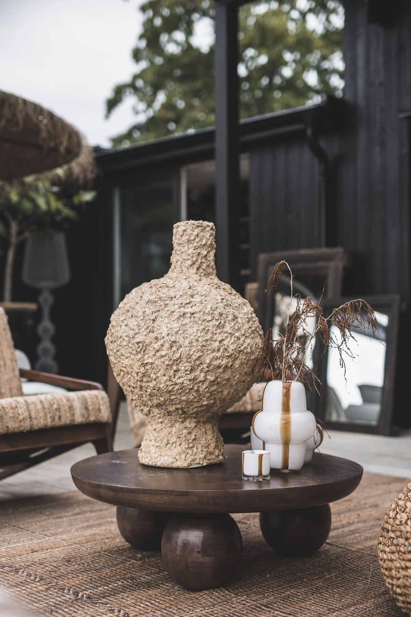 Jakobsdals Mira Couchtisch Braun 90x90