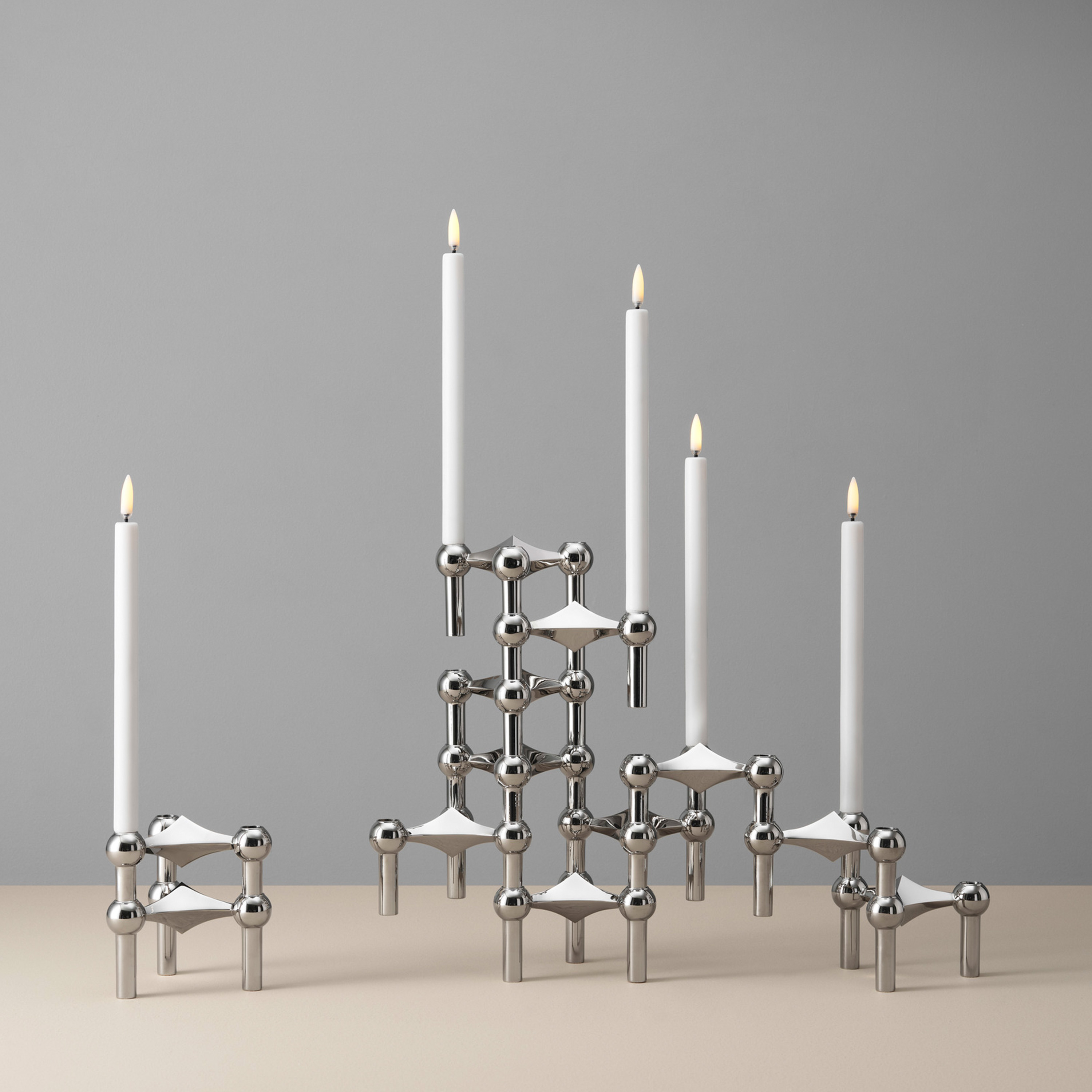 Stoff STOFF LED Antiikkinen Kynttilä by Uyuni Lighting White 2-pakkaus