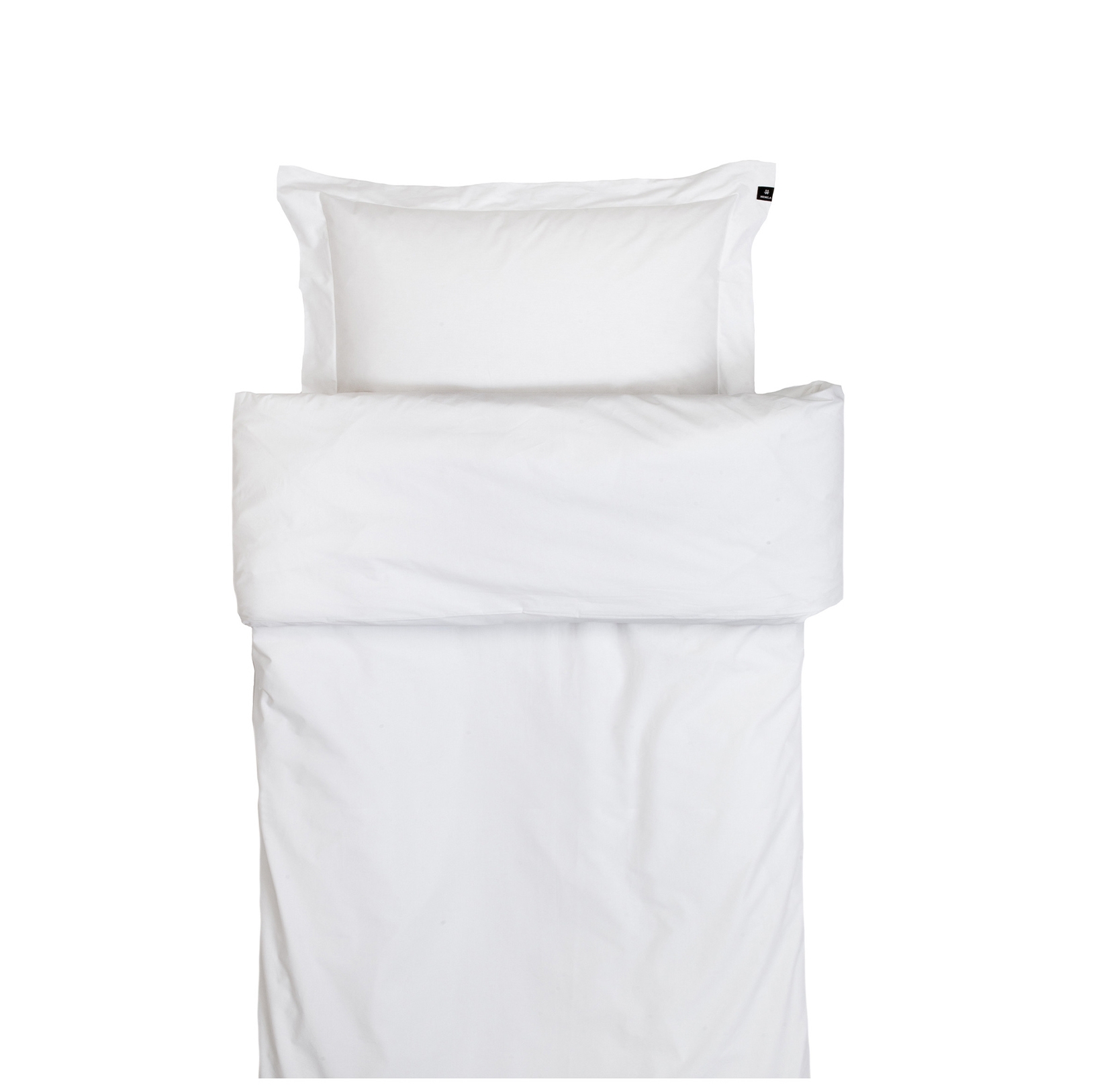 Himla - Dreamtime Påslakan GOTS Percale White Dubbel - Vit