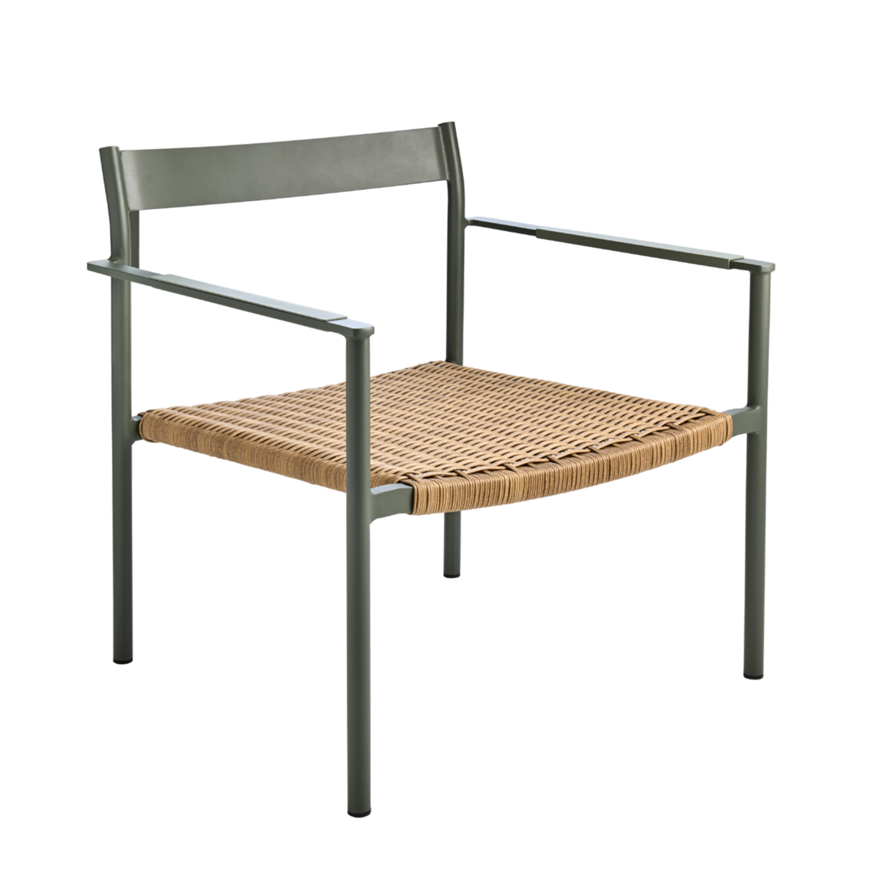DK Loungestol Nordic Green/Natur