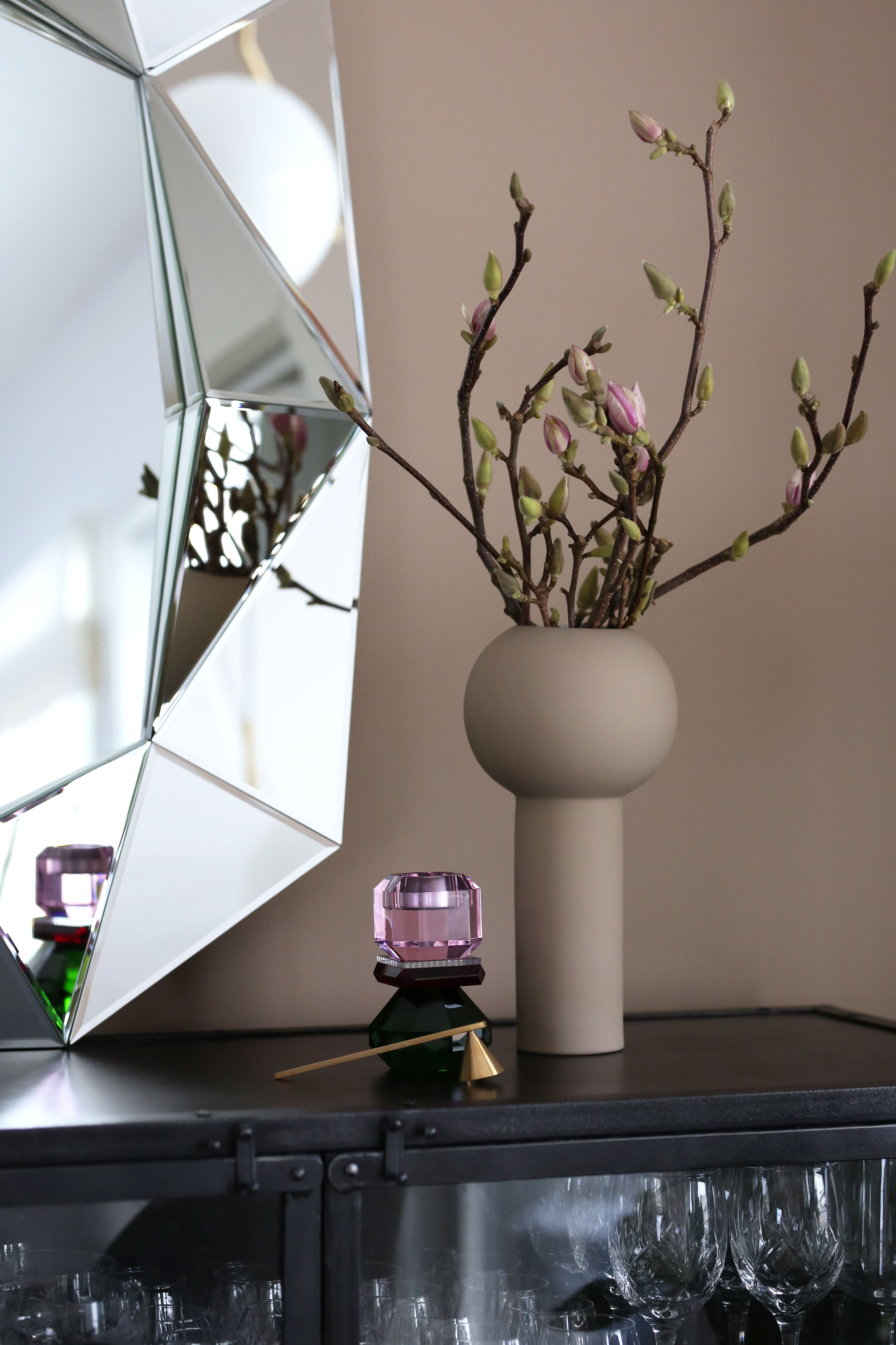 Cooee Design Pillar Maljakko Hiekka 32cm