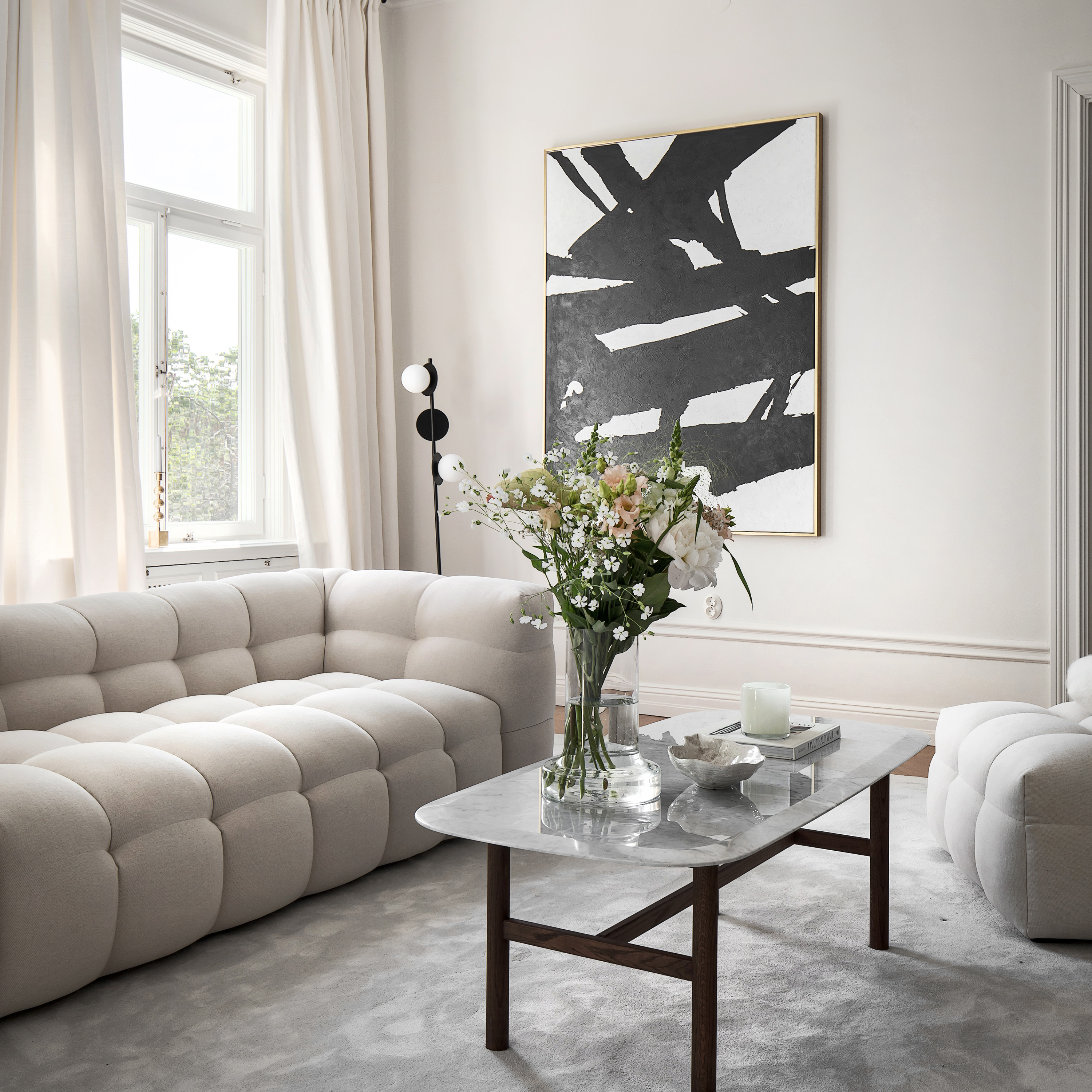 Sleepo Collection Billie 3-sits Soffa Nature