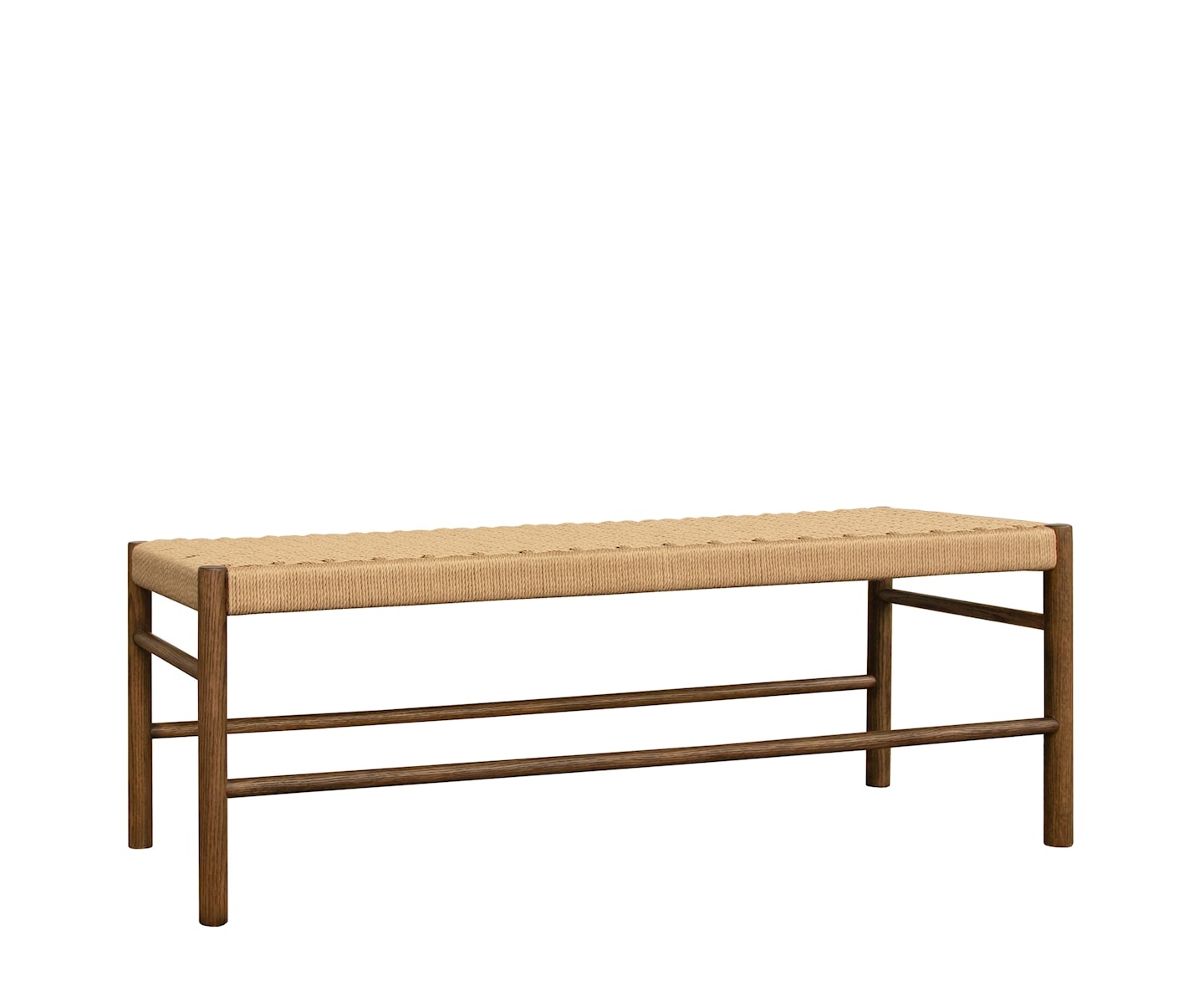 Colin Bank Braun gebeizte Eiche 120 cm