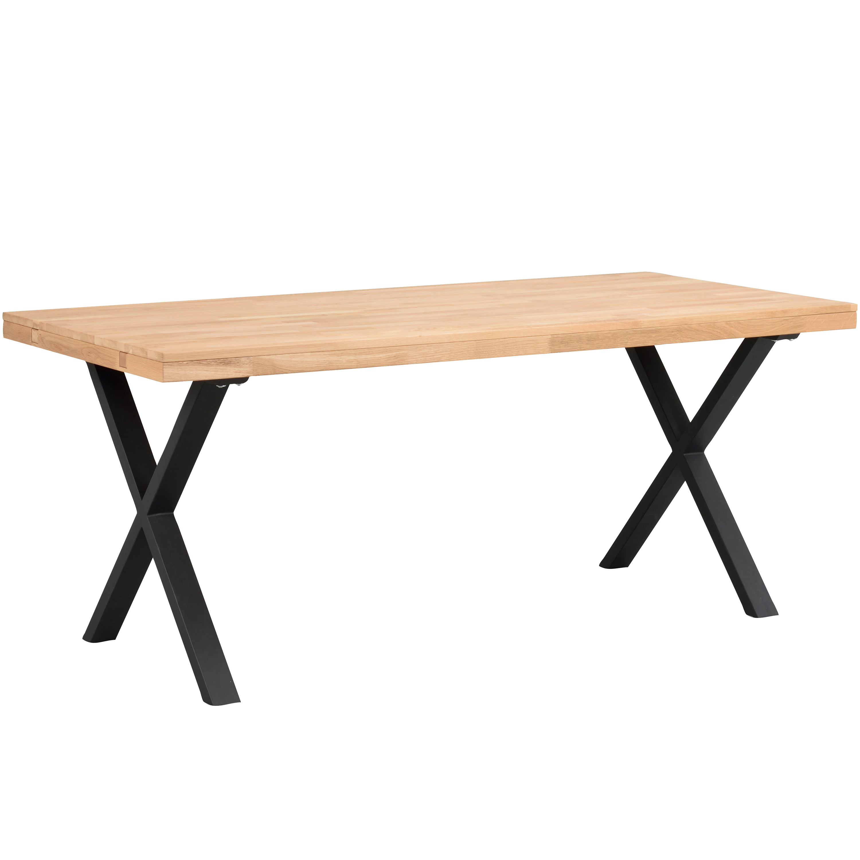 Brooklyn Esstisch X-Bein Eiche 170cm
