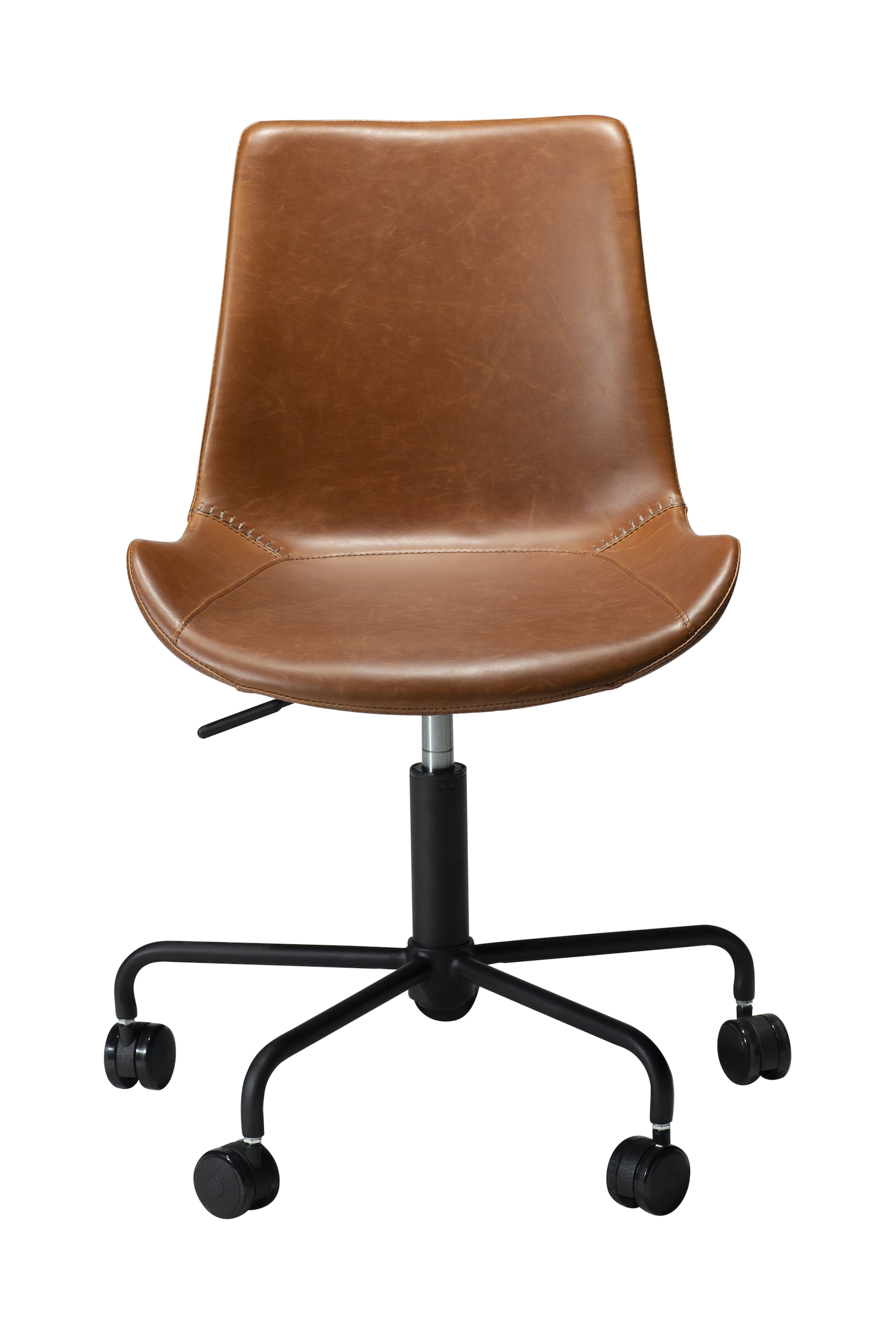 Dan Form Hype Kontorsstol Konstläder Ljusbrun