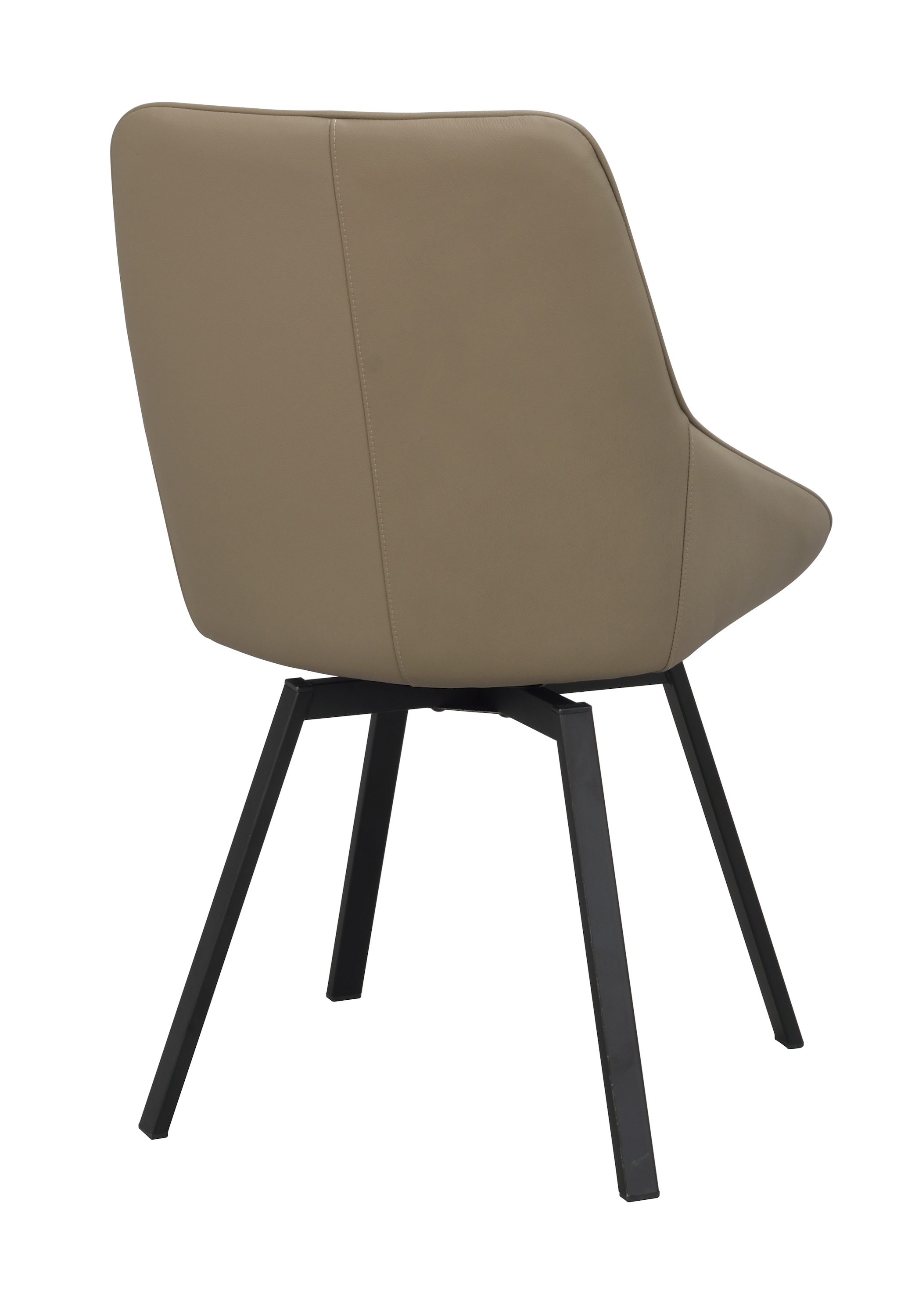 Rowico Home Alison Matstol Beige Läder/Svart