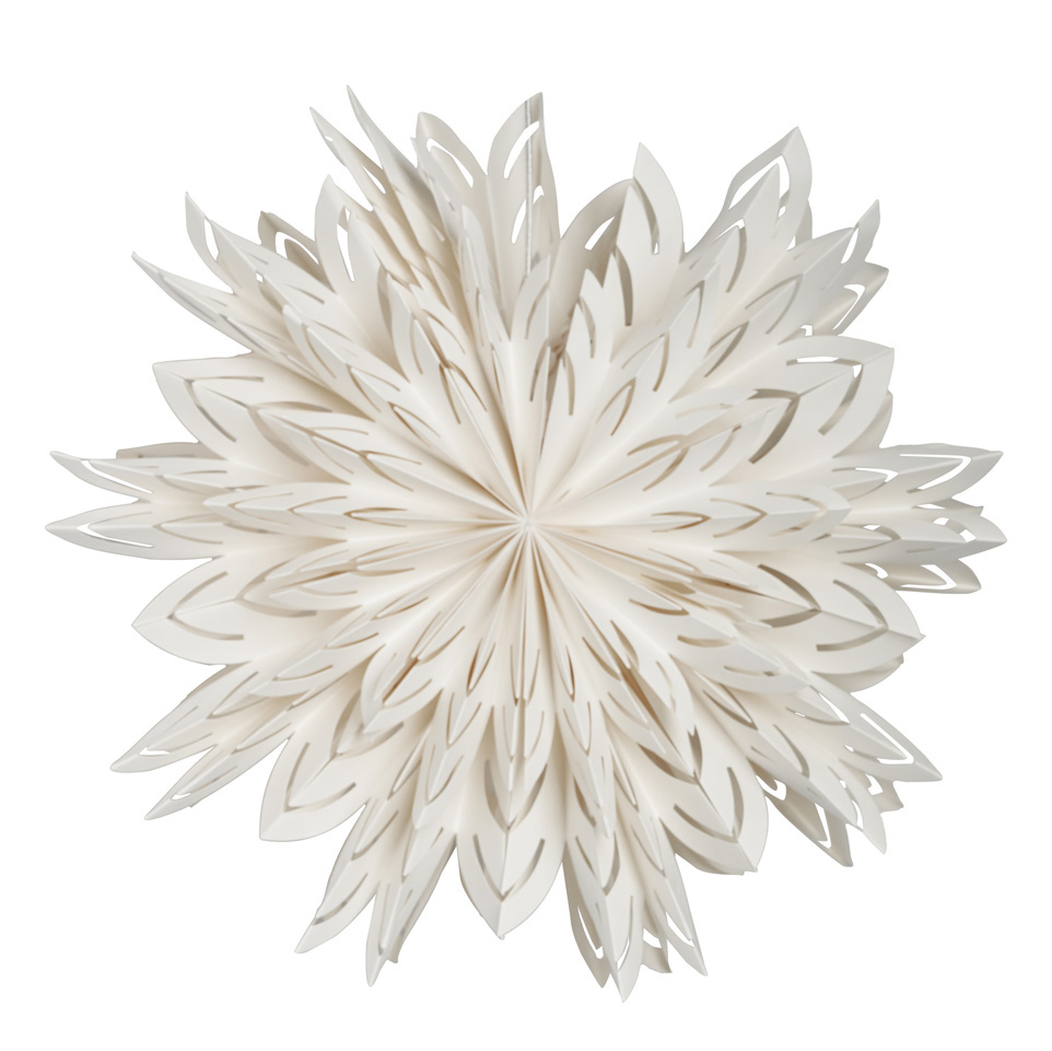 Watt & Veke - Siv Weihnachtsstern White 60 - Weiß - Adventsstern