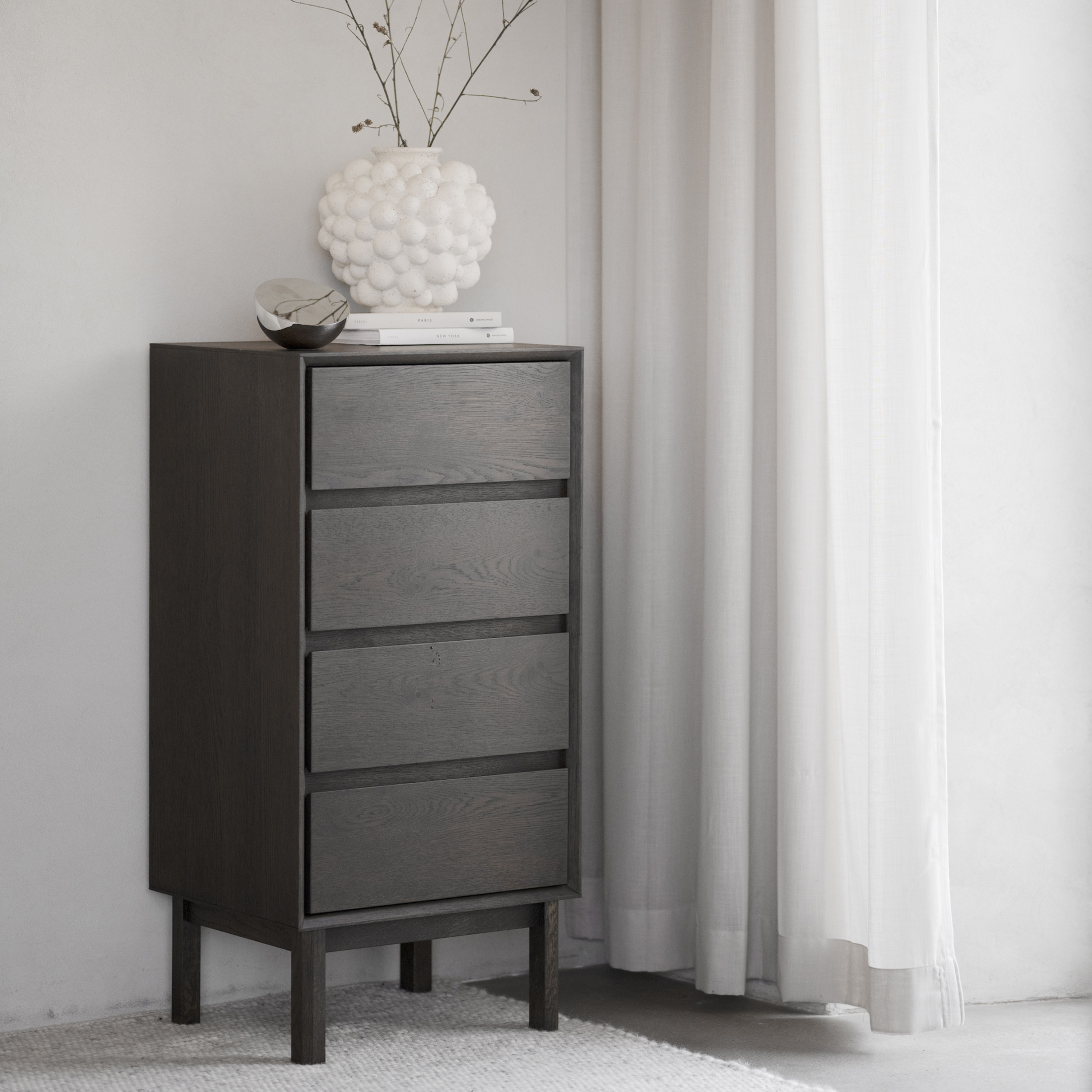 Rowico Home Mackay Kommode Braun 45x92