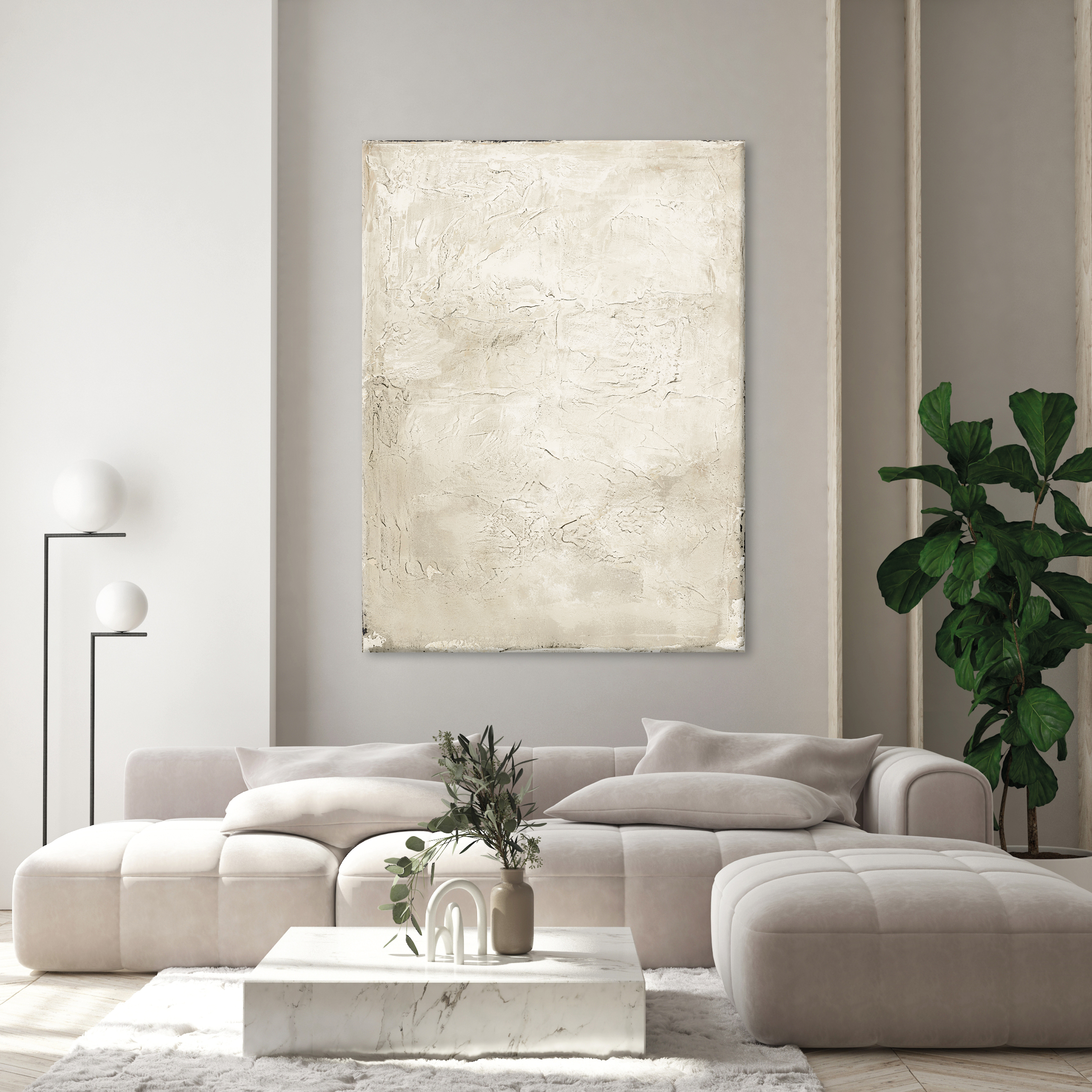 Malerifabrikken Simple Living 3 Taulu No Frame 90x120cm