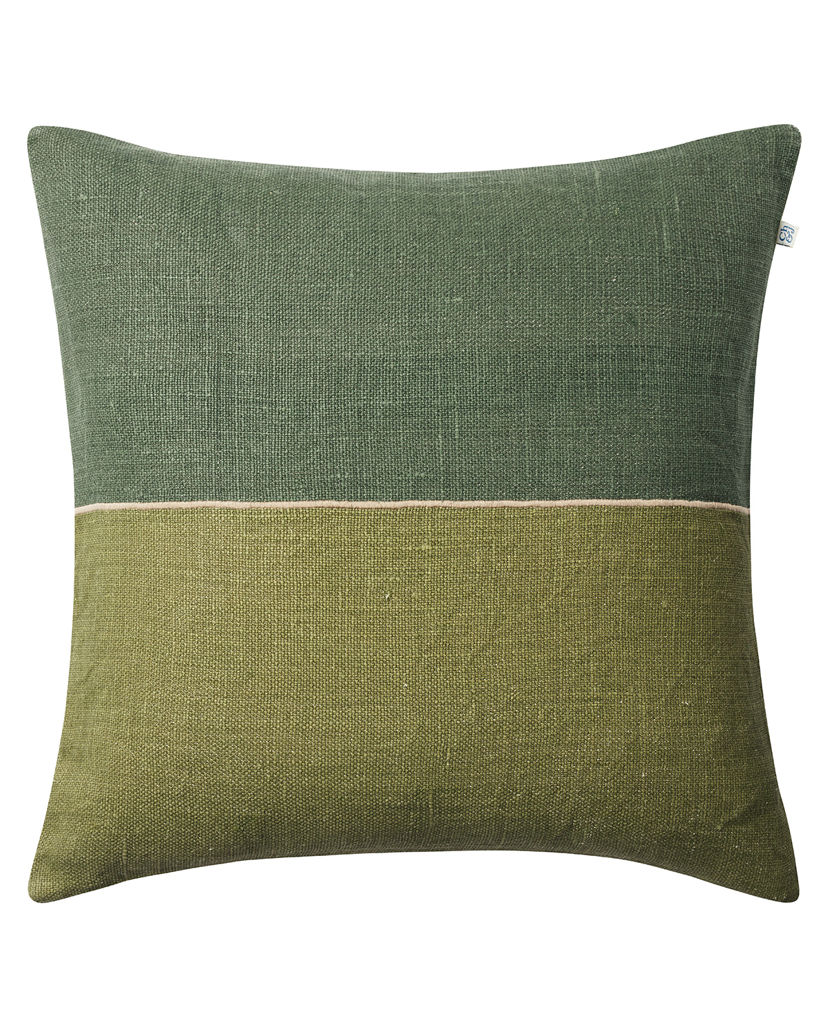 Chhatwal & Jonsson - Amol Linne Kuddfodral Green/Cactus Green 50x50 - Grön