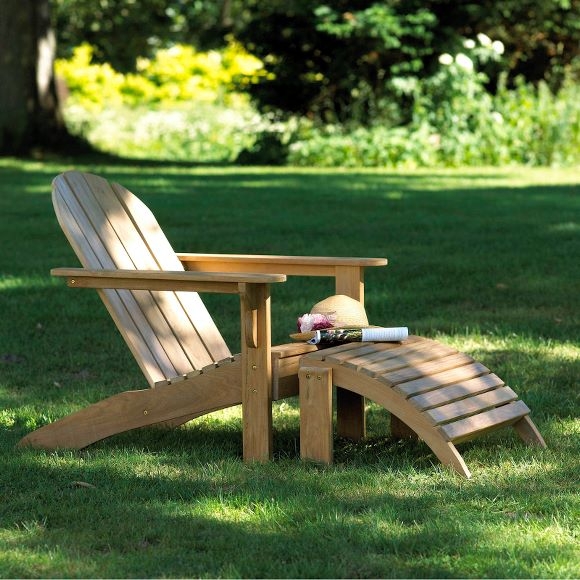 Cinas Adirondack Fluktstol Teak