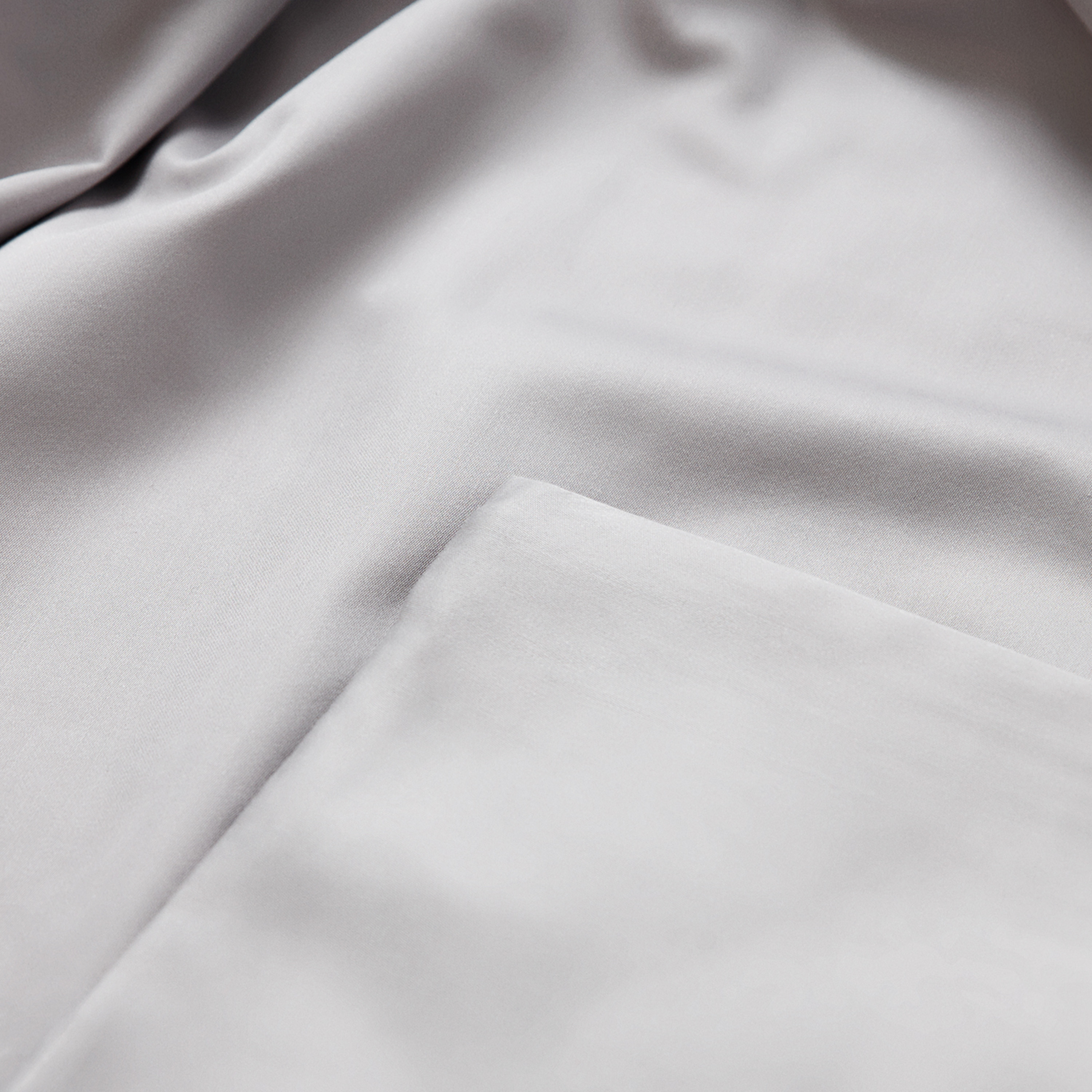 GANT Home Sateen Påslakan Moon Grey Dubbel