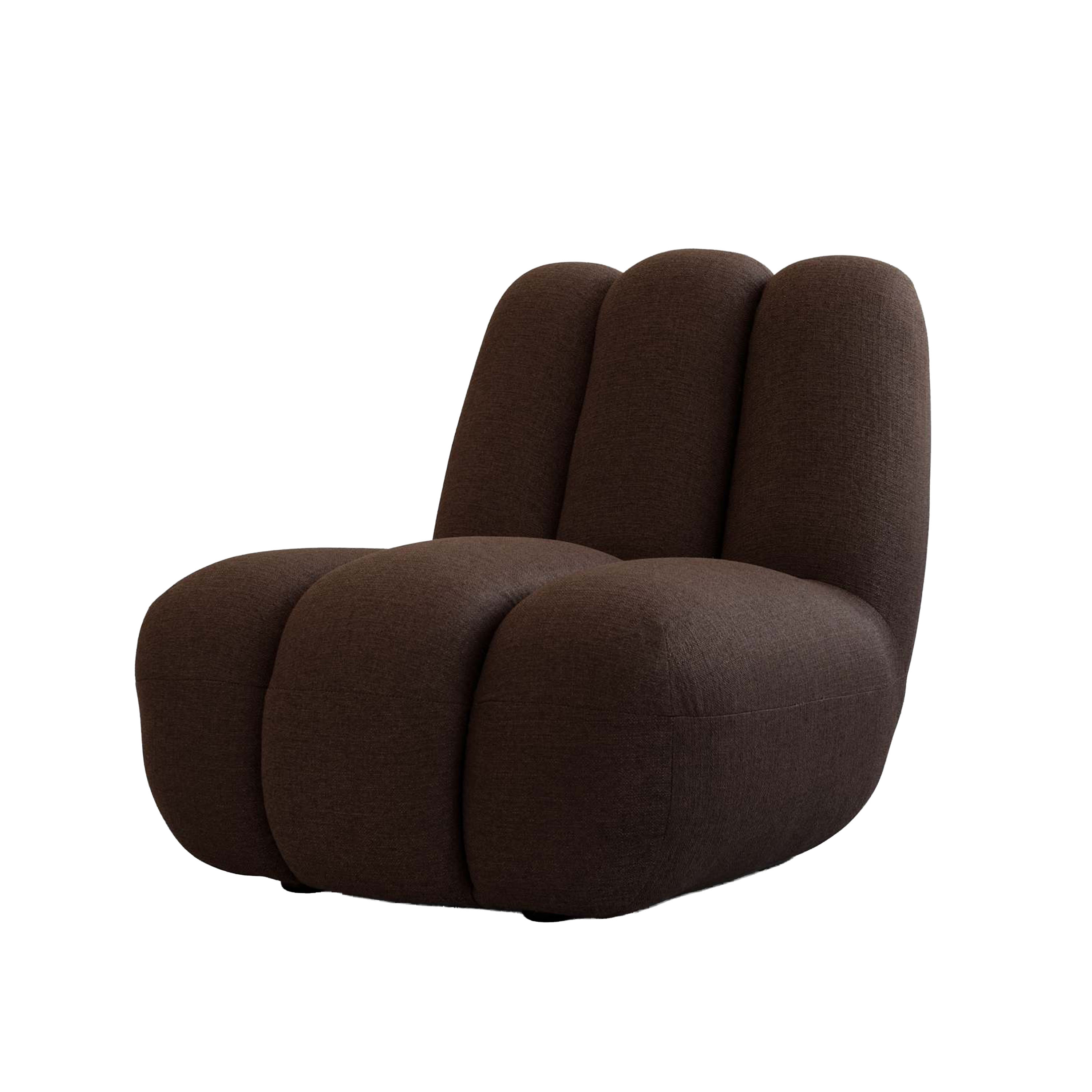 101 Copenhagen Toe Loungestol Dark Brown