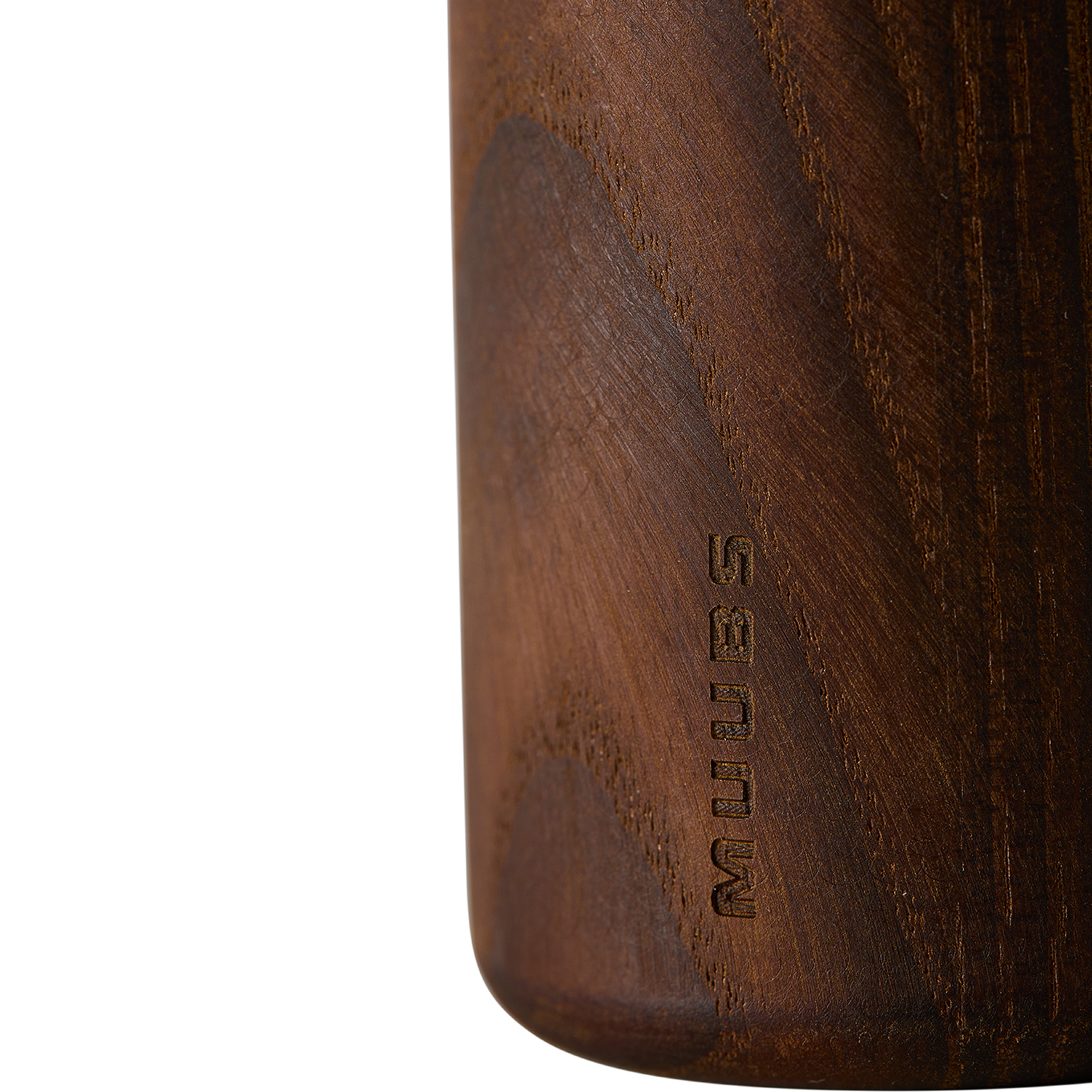 Muubs Mill Yami Salz- und Pfeffermühle Carbonized Ash/Marble Small