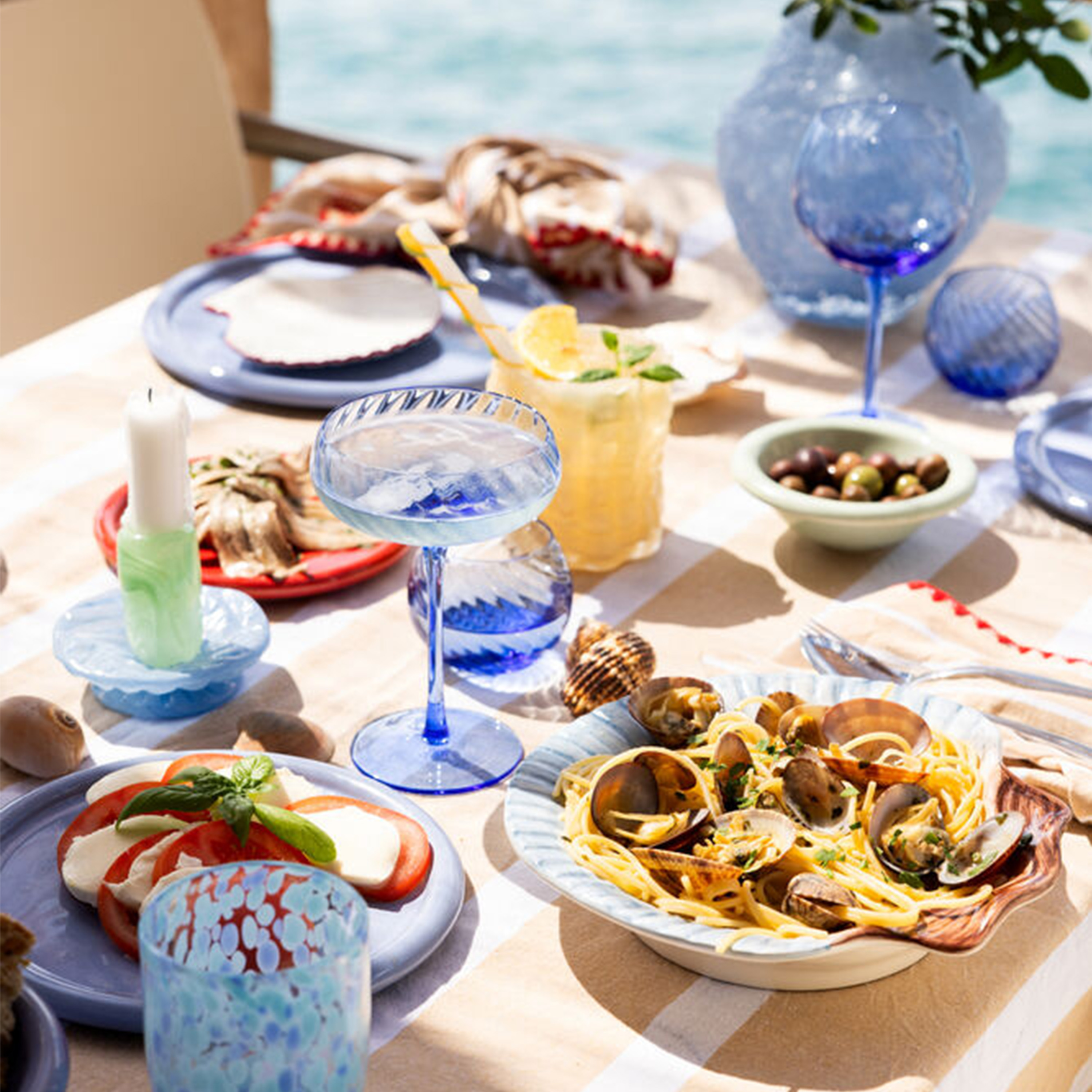 Byon Armona Tallrik Ljusblå Ø23