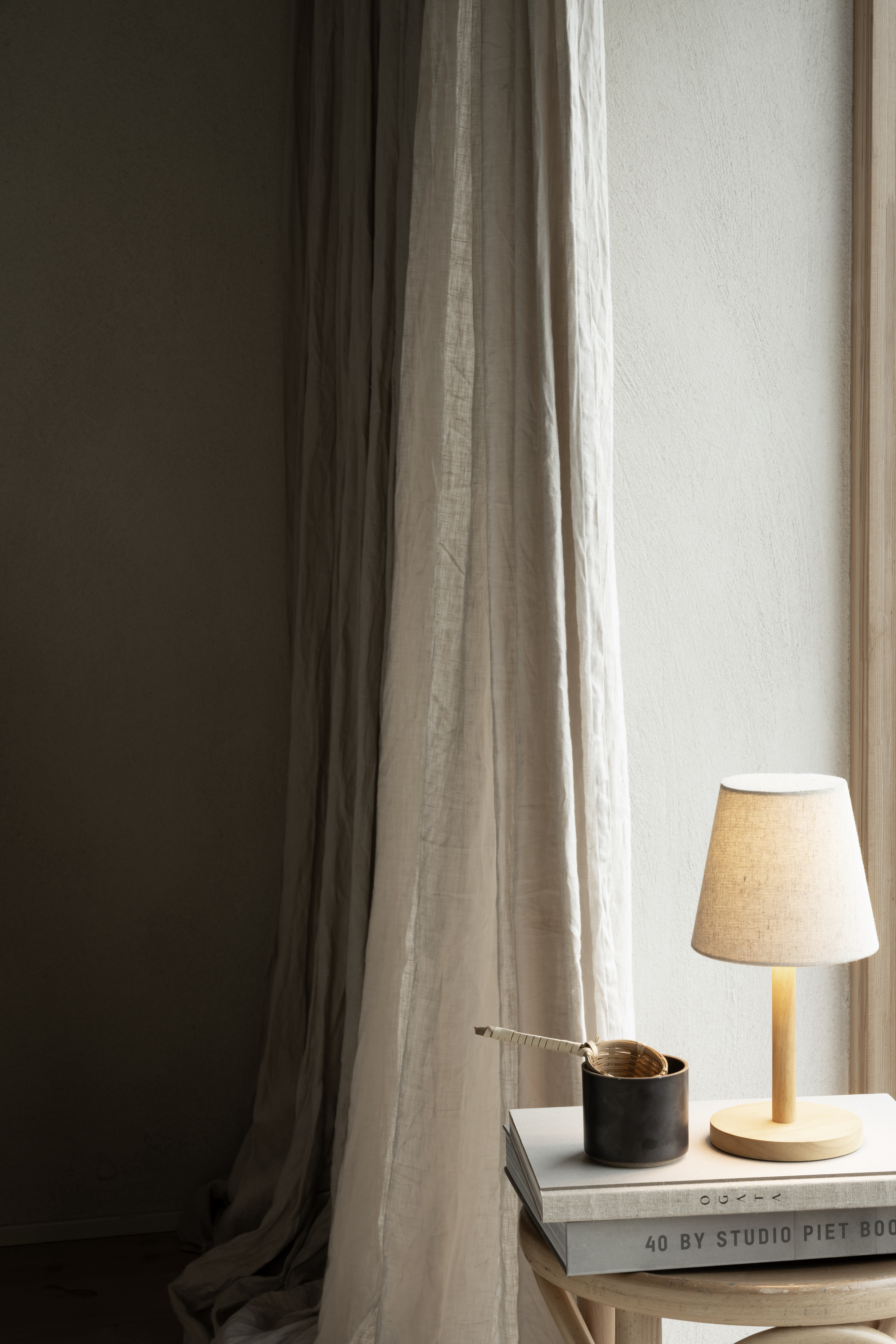 Watt &amp; Veke Tess Portable Bordslampa Natural 29cm