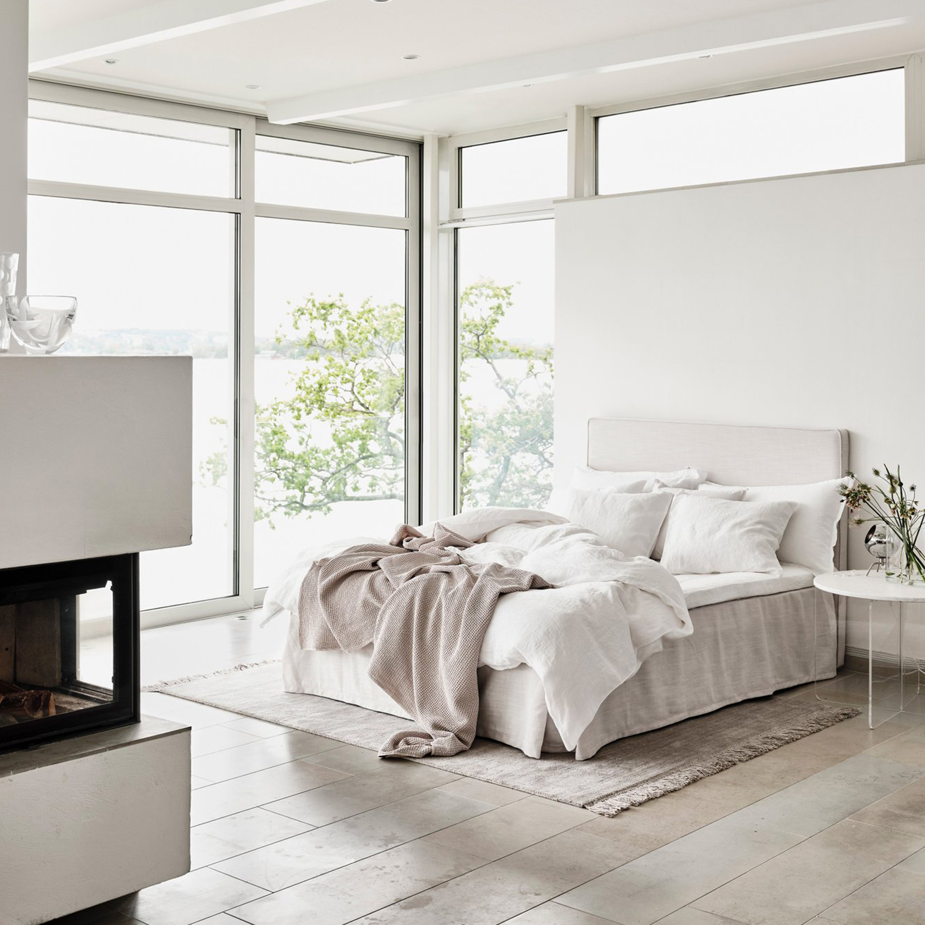 Mille Notti Venezia Sängkappa Ivory 180x220x54