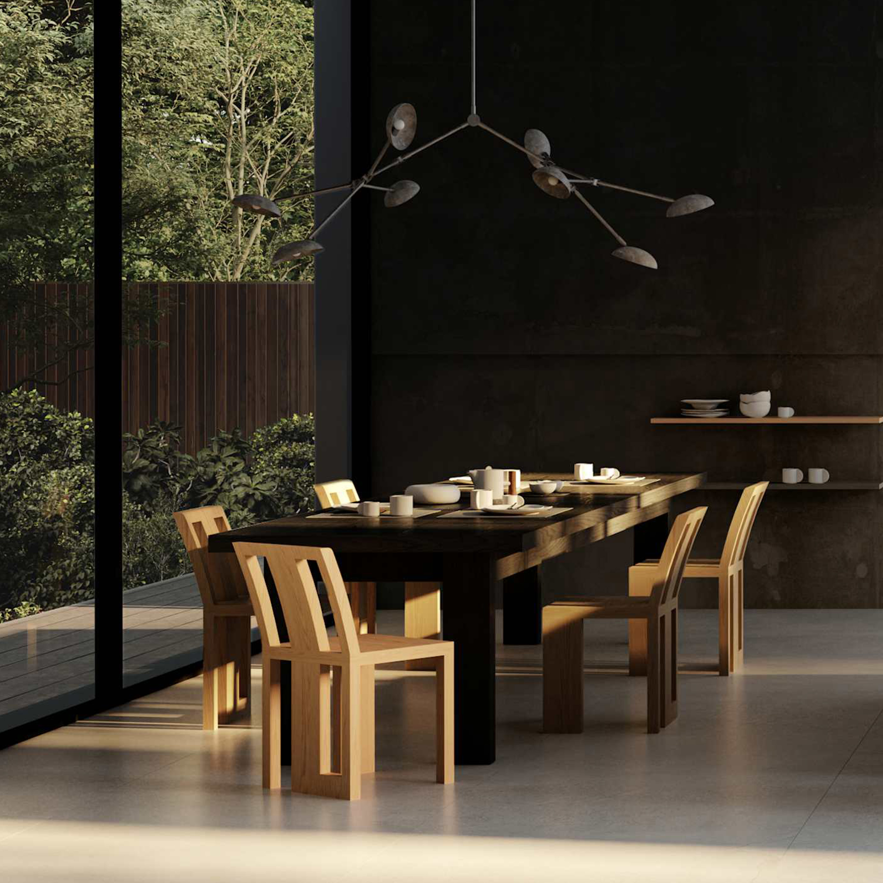 101 Copenhagen Atsu Spisestol Natural Oak
