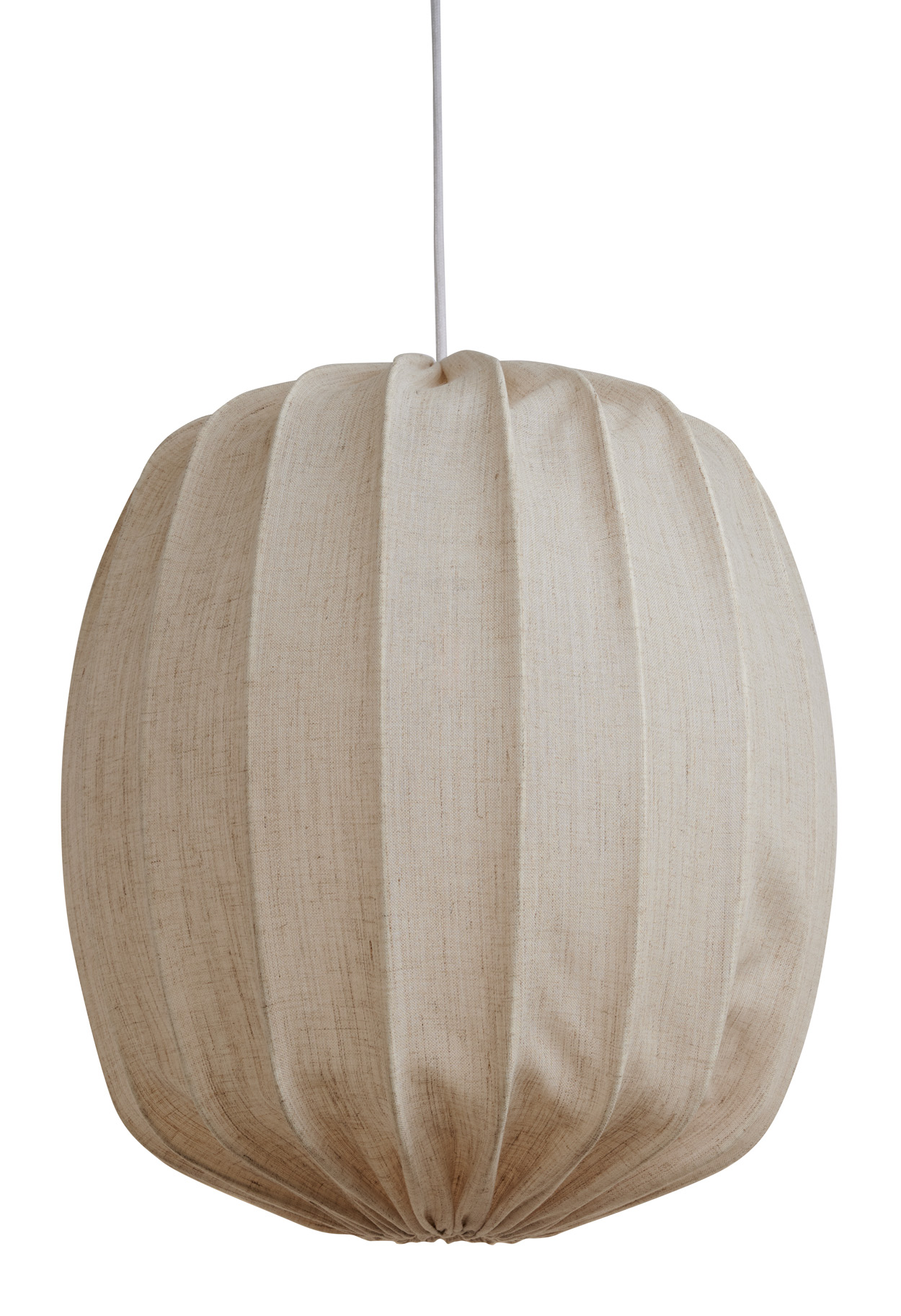 Prisma Taklampa Linen Natural Ø45