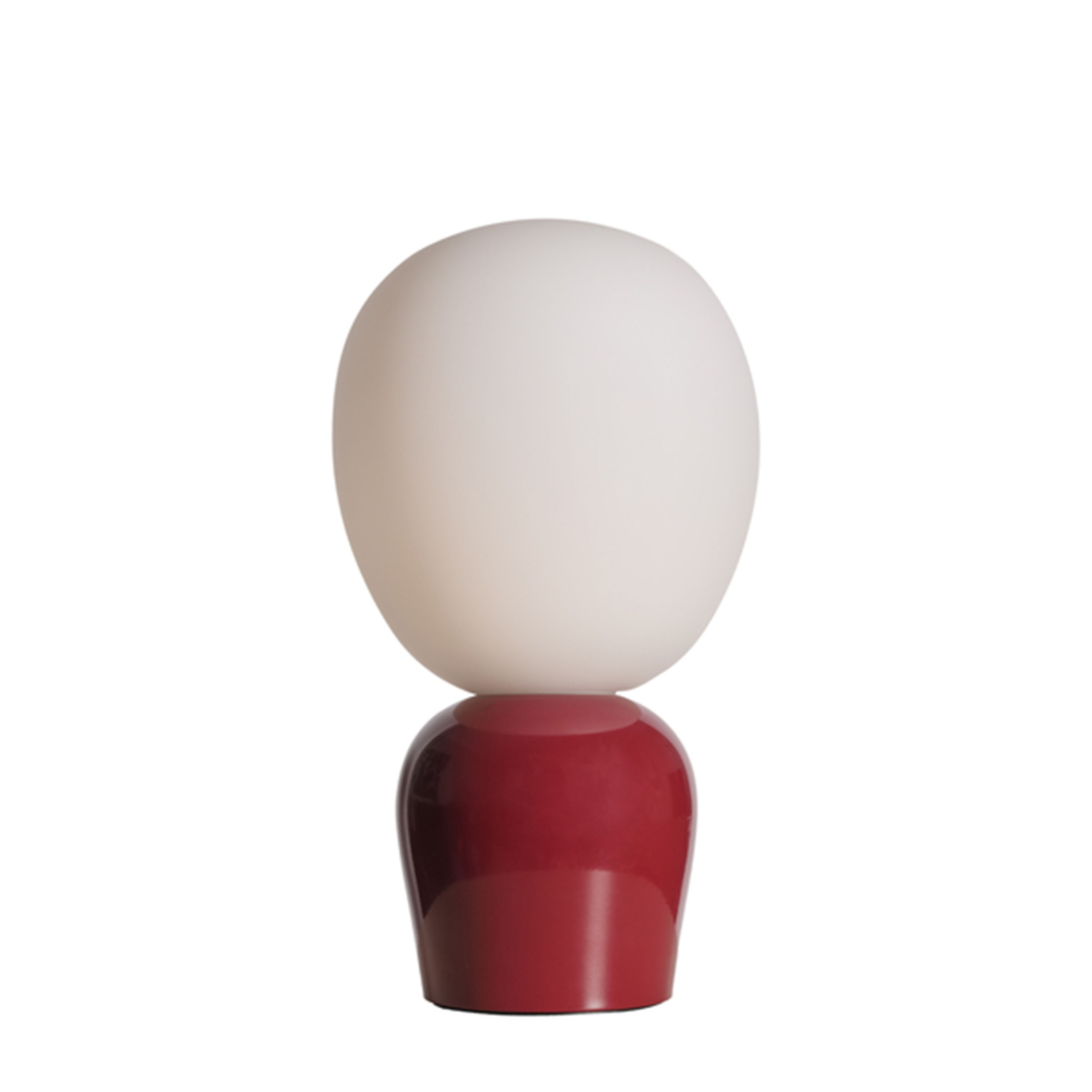 Buddy Bordlampe Vinrød/Opalglass 33cm