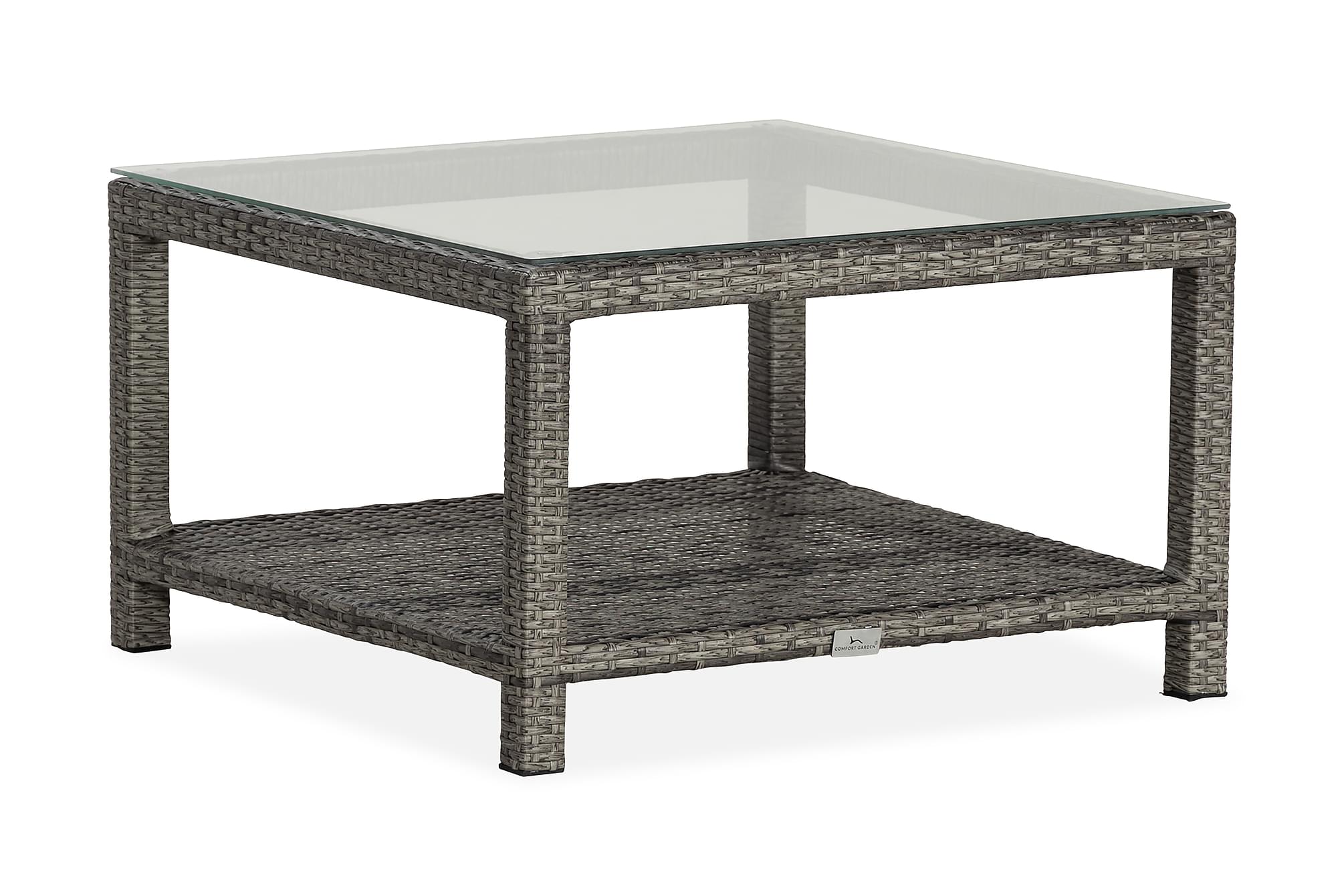 Nordic Outdoor - Bora Soffbord m Hylla Grå 75cm