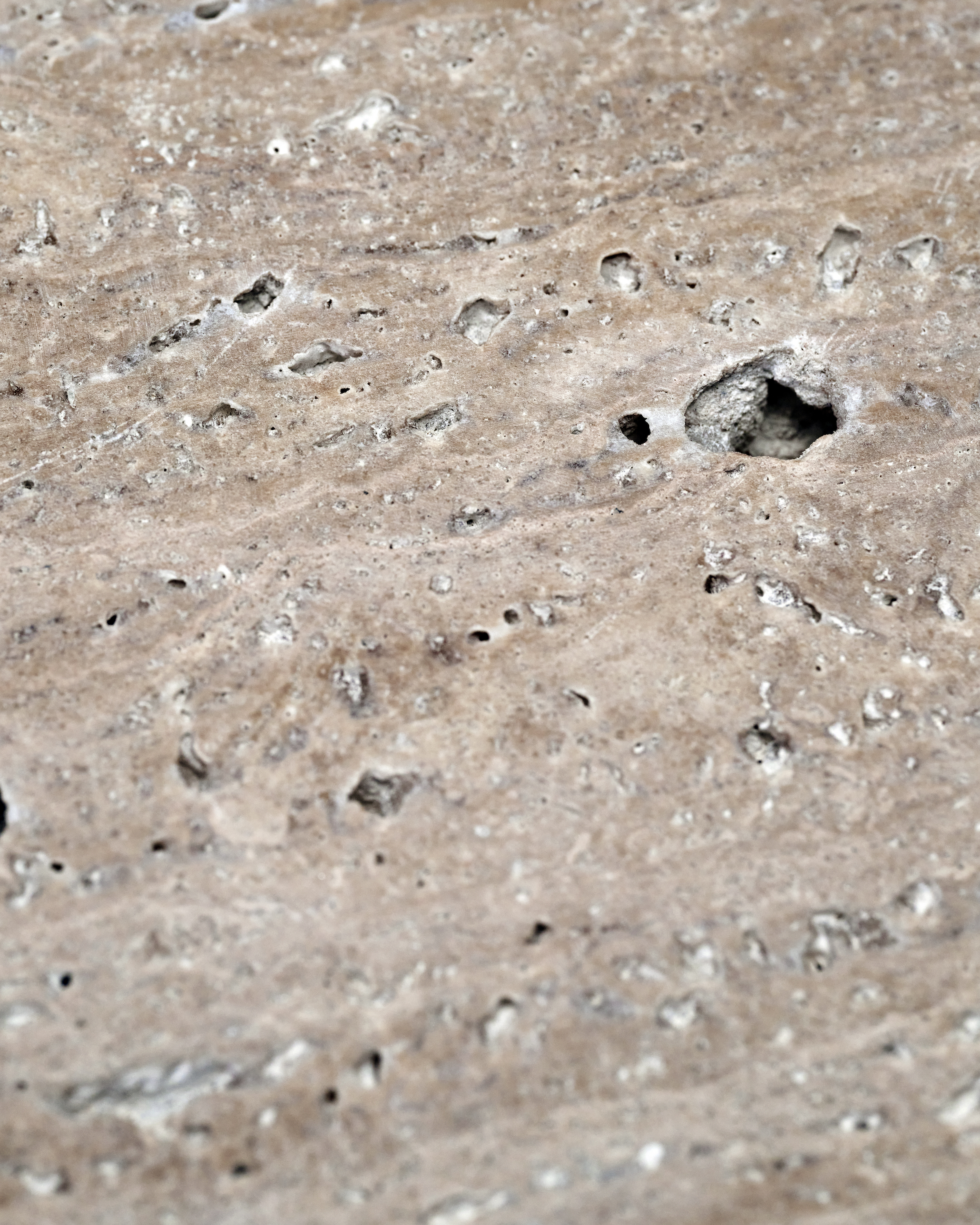 House Doctor Fula Sidobord Beige Ø45