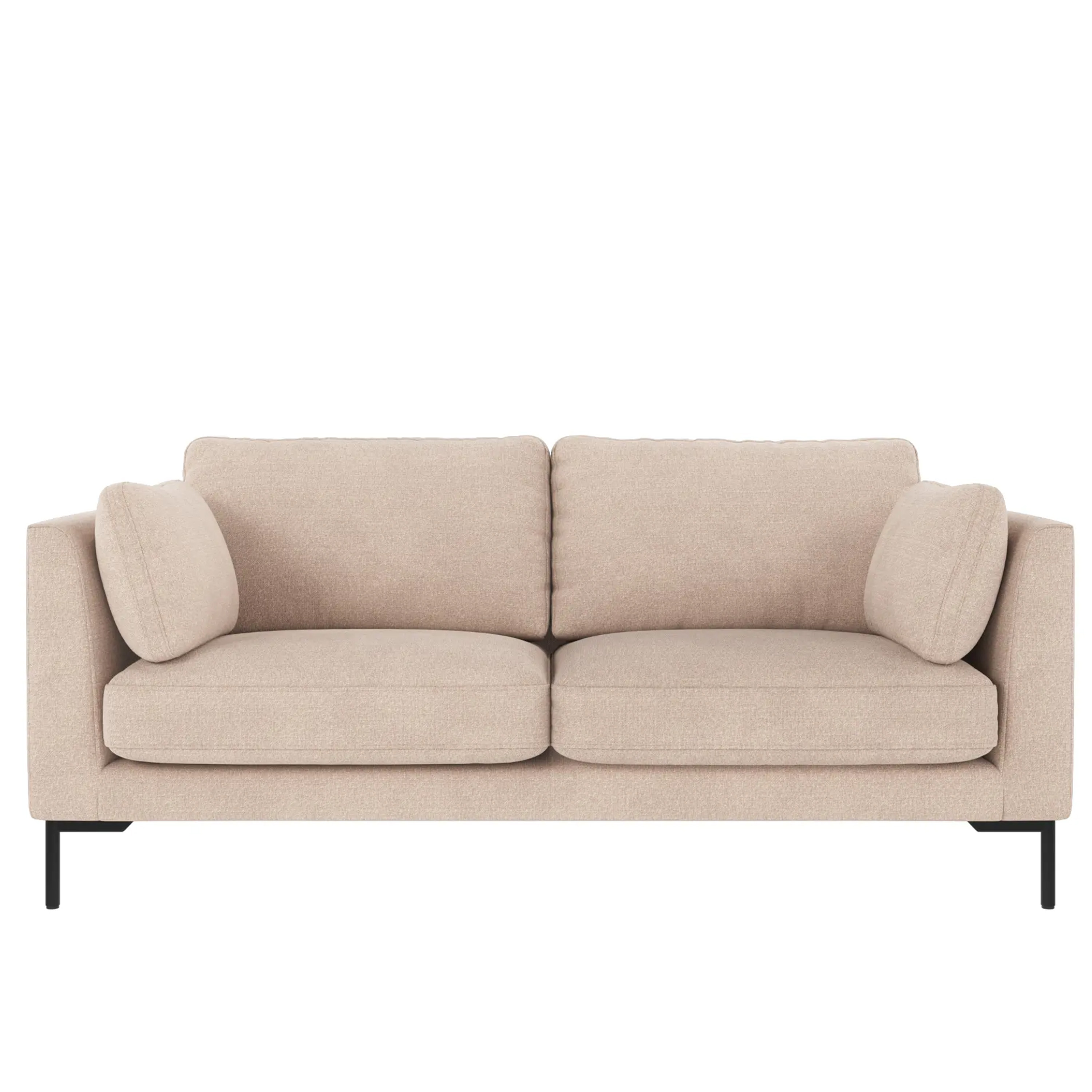 Rowico Home - Corwin 2,5-Sitzer Sofa Beige - Schwarz - Sofas