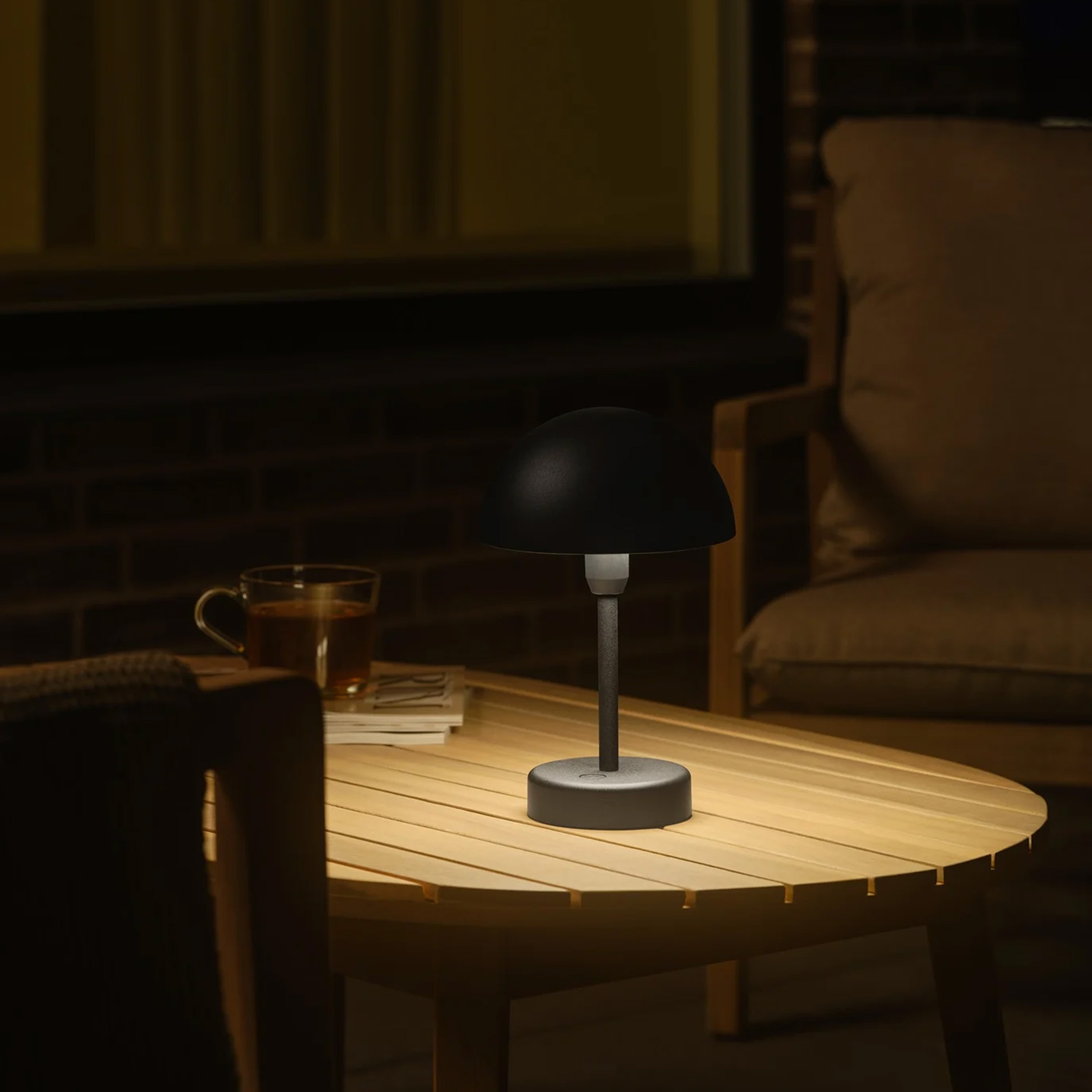 Nordlux Ellen To-Go Bærbar Bordlampe Svart