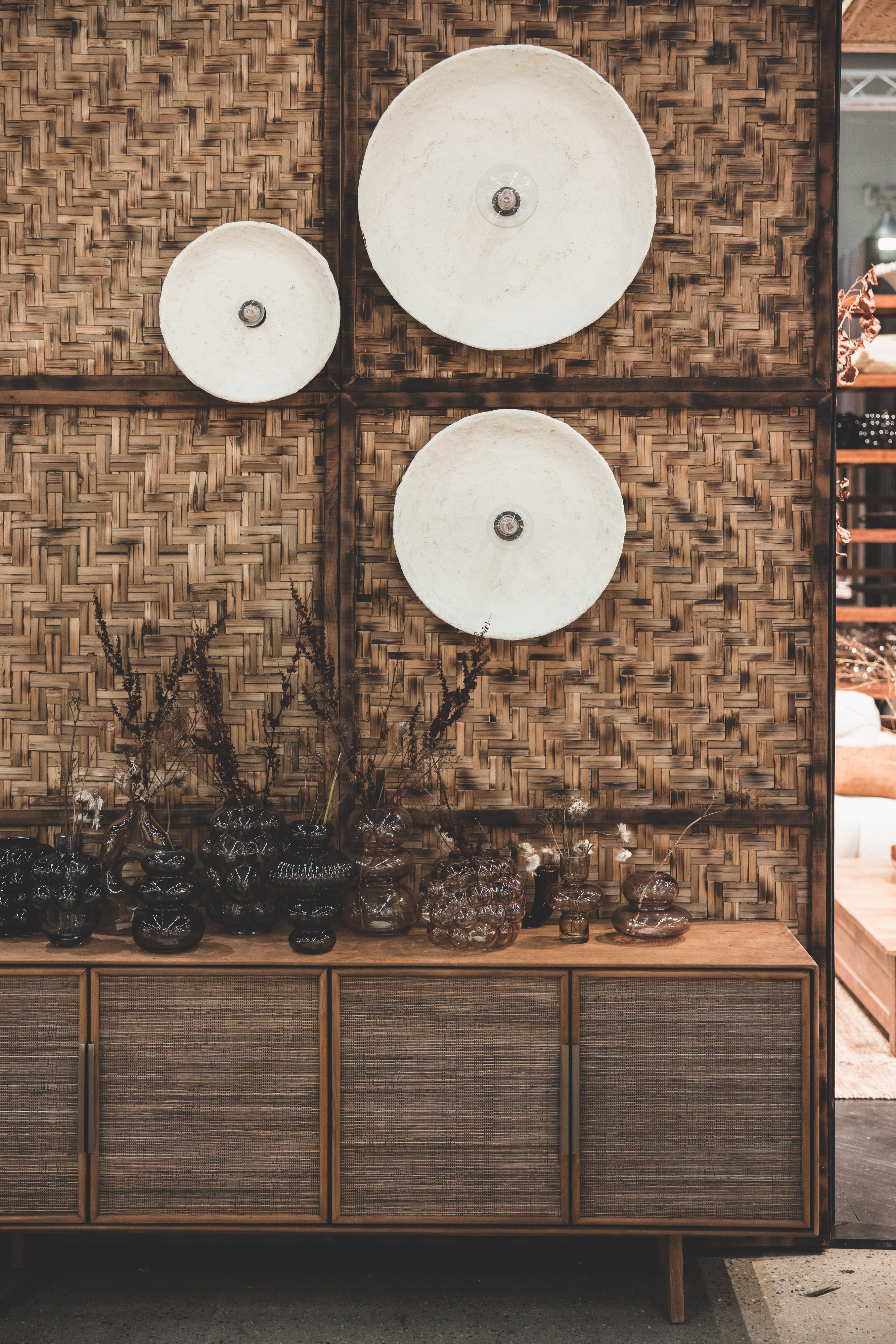 Jakobsdals Senna Wandlampe Weiß L