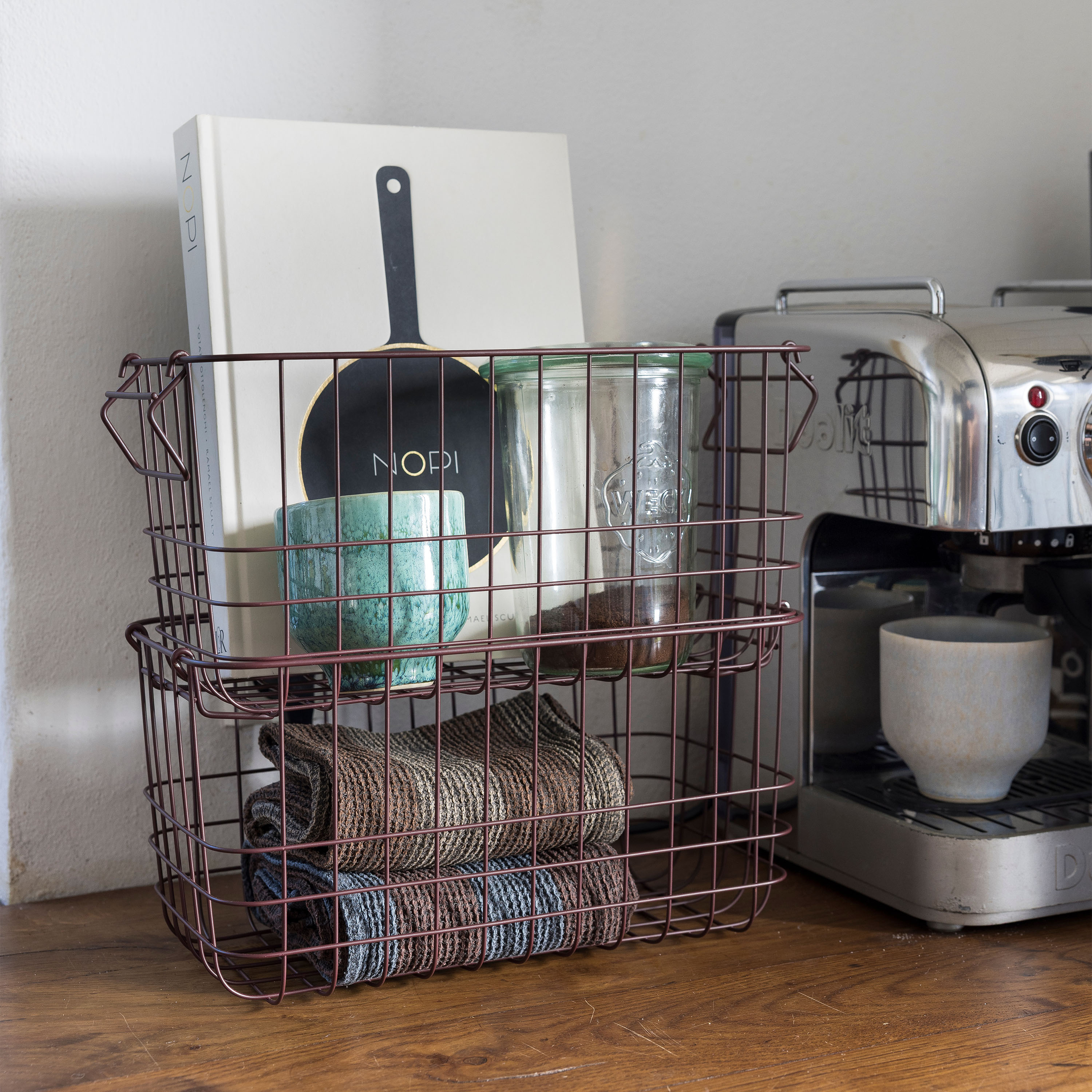 Mette Ditmer Store-it Kurv Vinrød Small